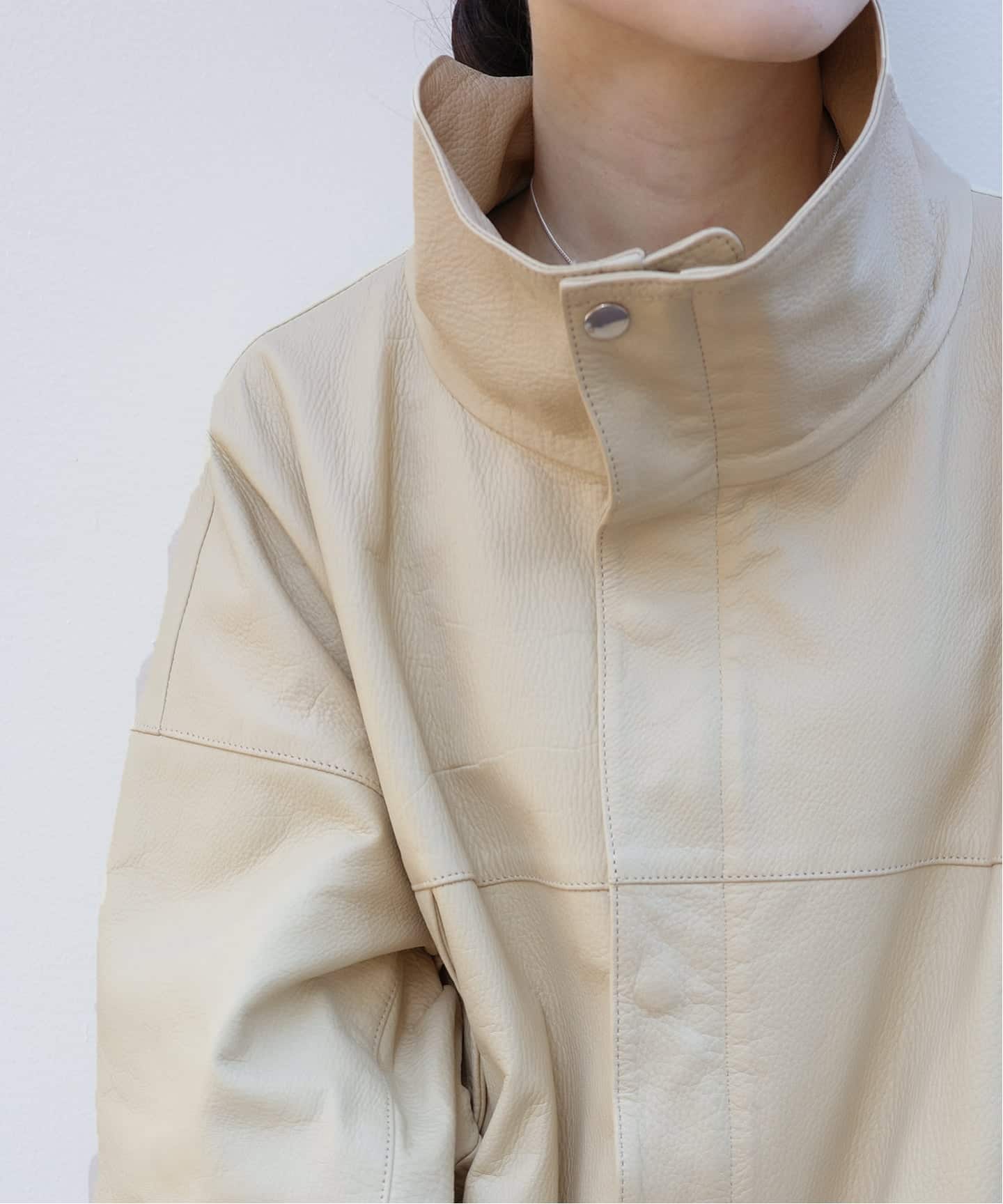 NOBLE別注》SISII/シシ MARINE JACKET（レザージャケット）｜NOBLE
