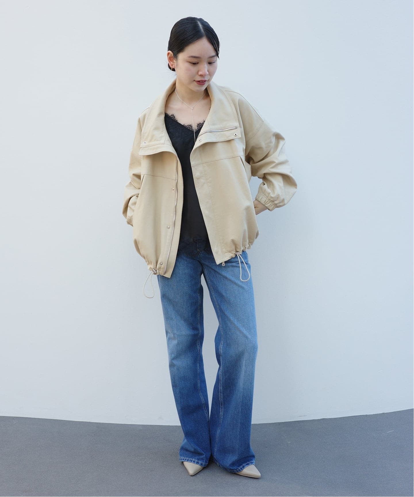 NOBLE別注》SISII/シシ MARINE JACKET（レザージャケット）｜NOBLE