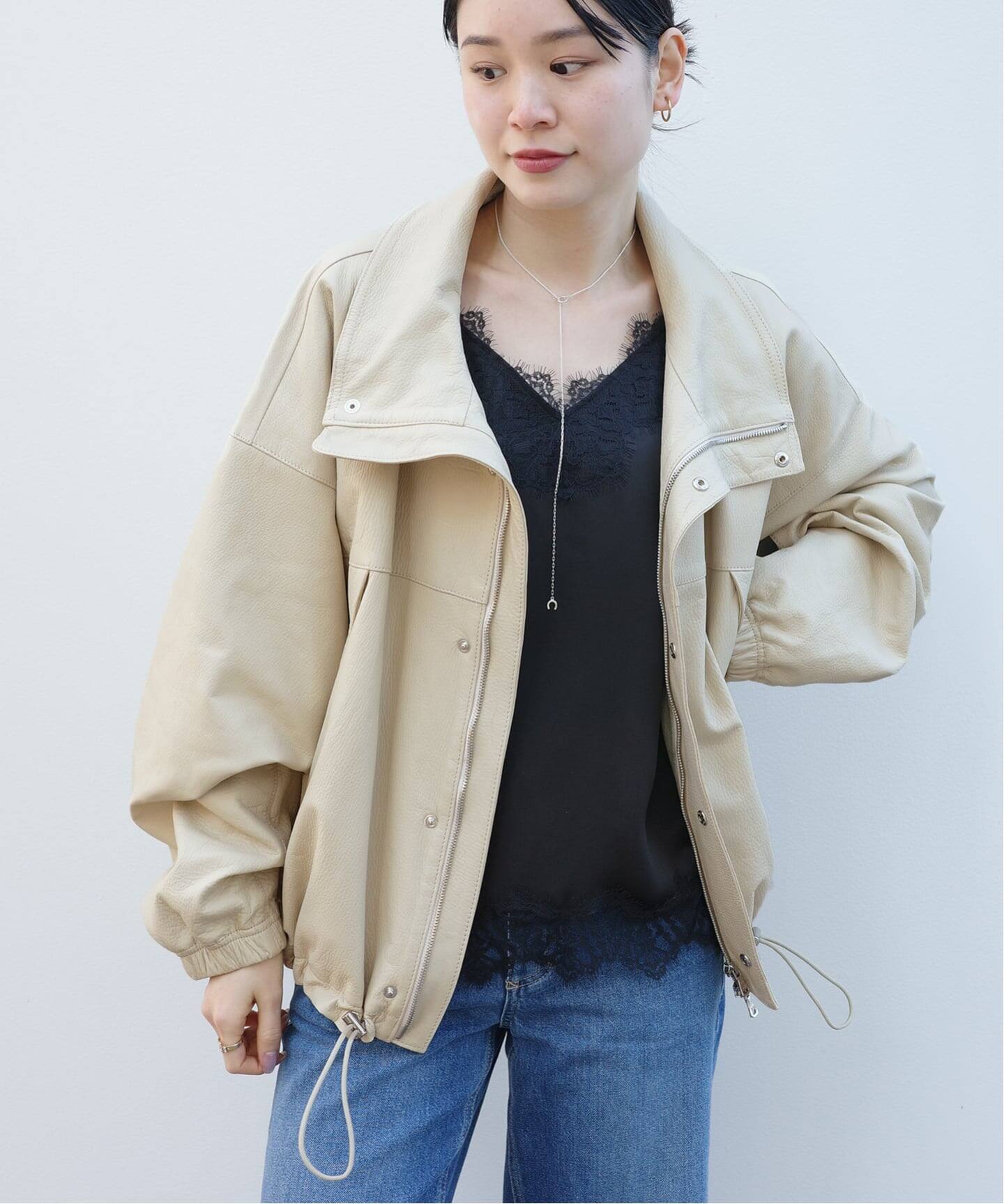 NOBLE別注》SISII/シシ MARINE JACKET（レザージャケット）｜NOBLE