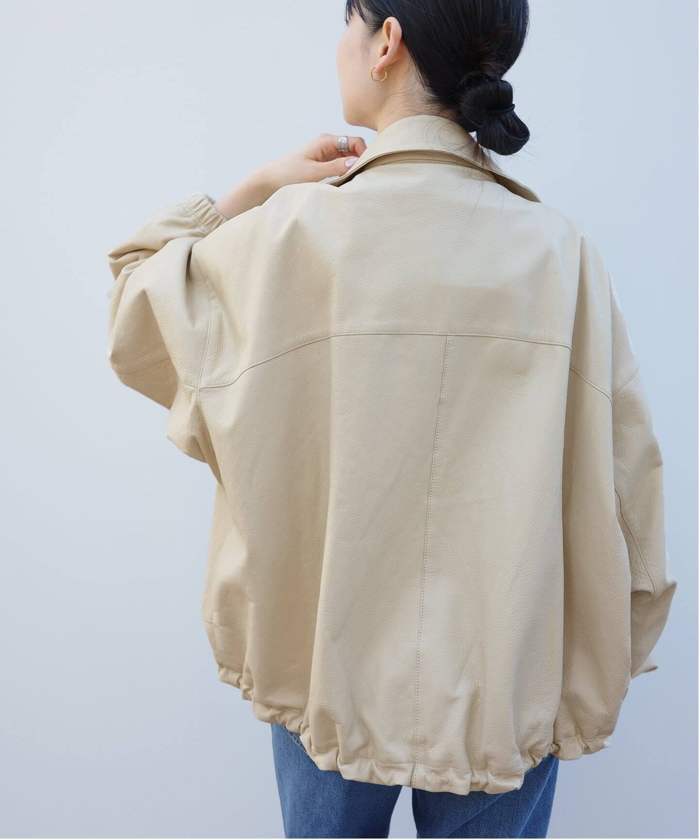 NOBLE別注》SISII/シシ MARINE JACKET（レザージャケット）｜NOBLE