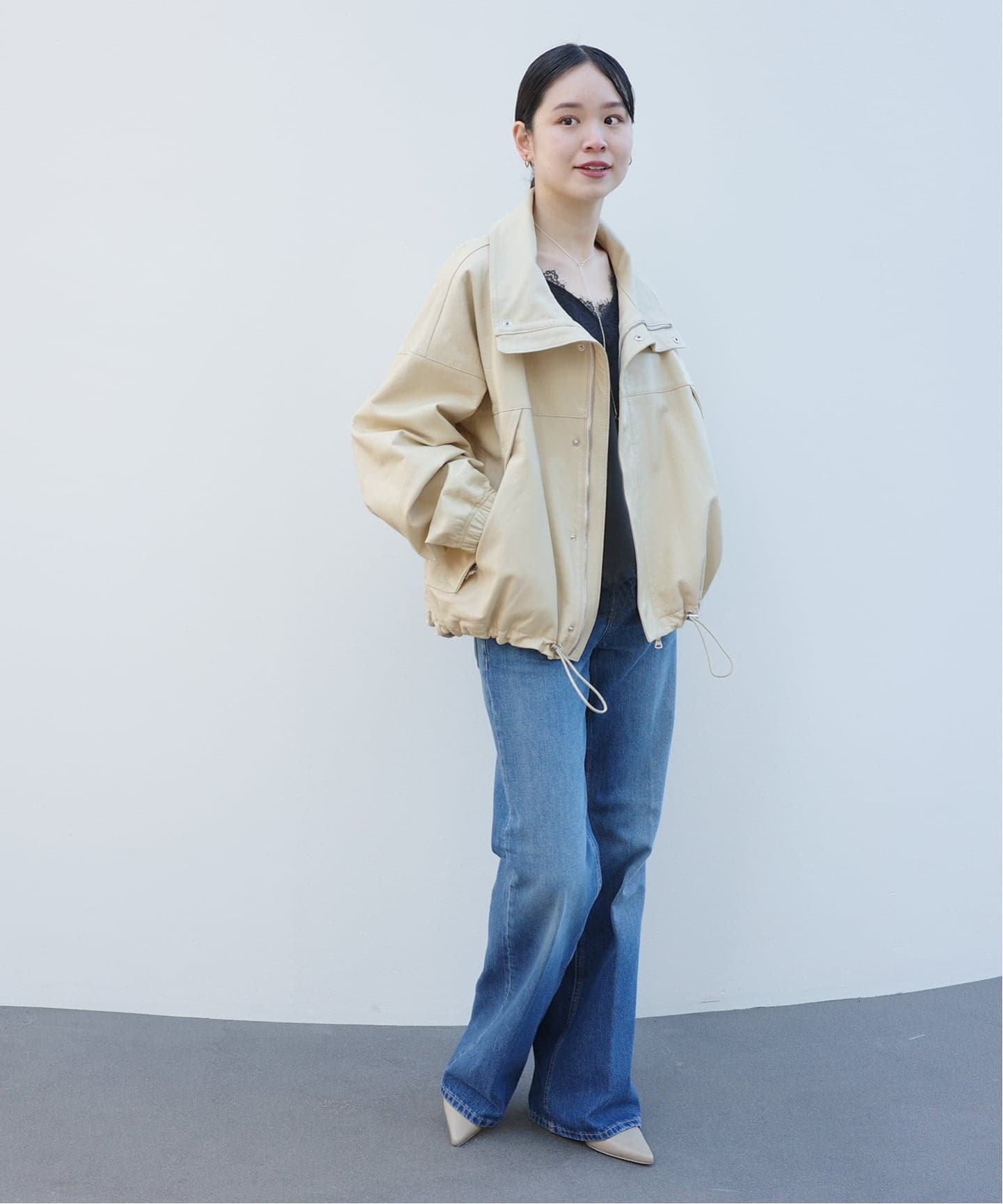 NOBLE別注》SISII/シシ MARINE JACKET（レザージャケット）｜NOBLE