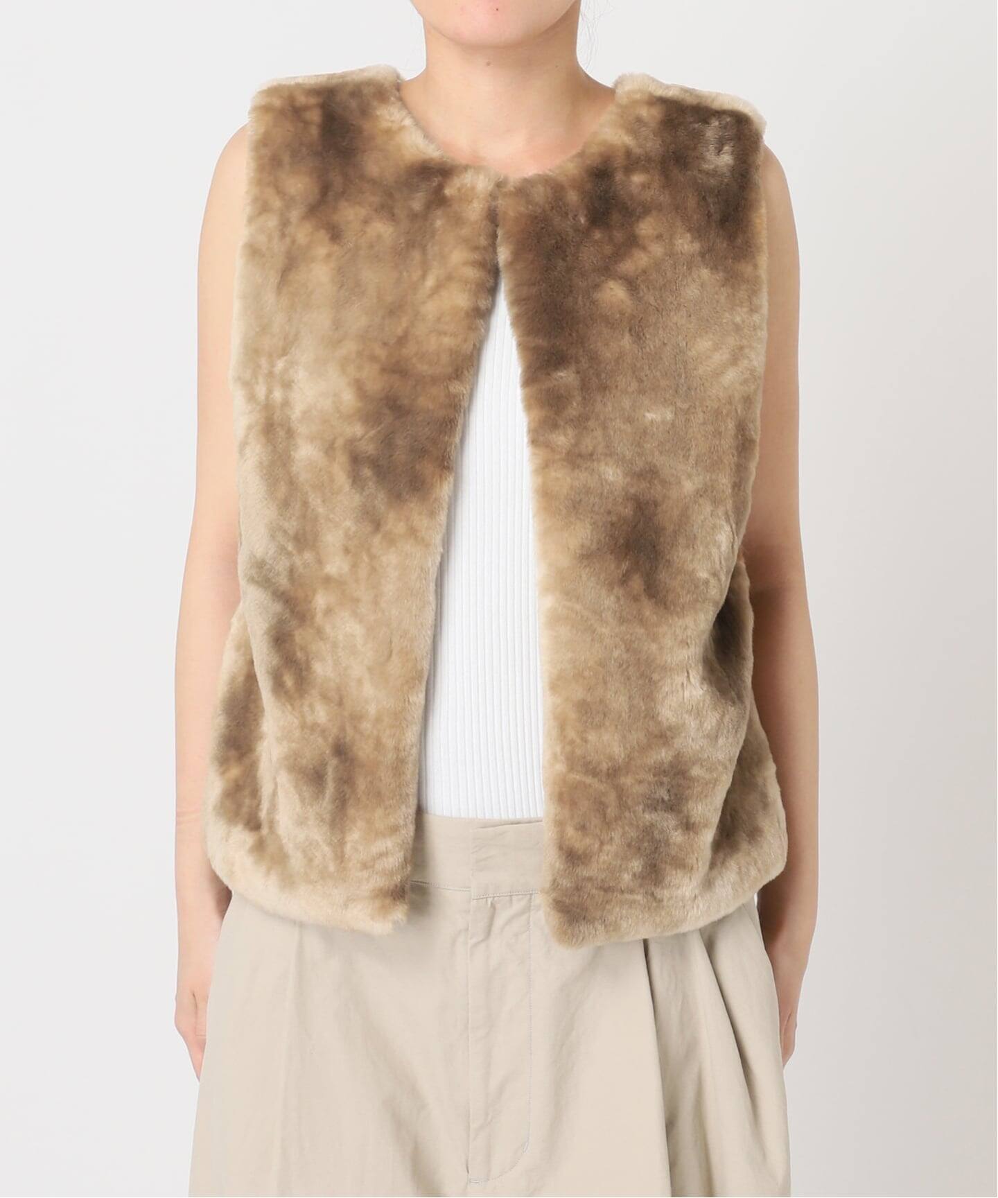 CALMER FUR VEST / ファーベスト FUR VEST / ファーベスト（ベスト）｜CALMER（カルメール）の通販