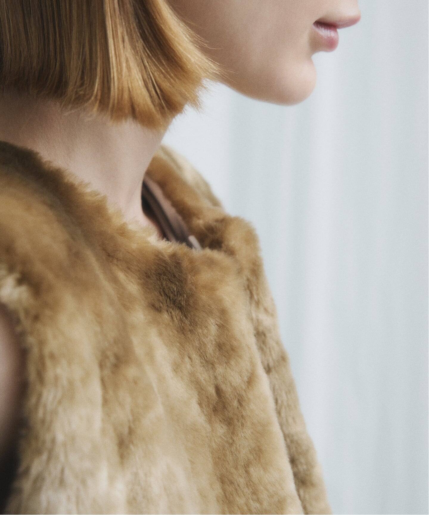 FUR VEST / ファーベスト（ベスト）｜CALMER（カルメール）の通販 