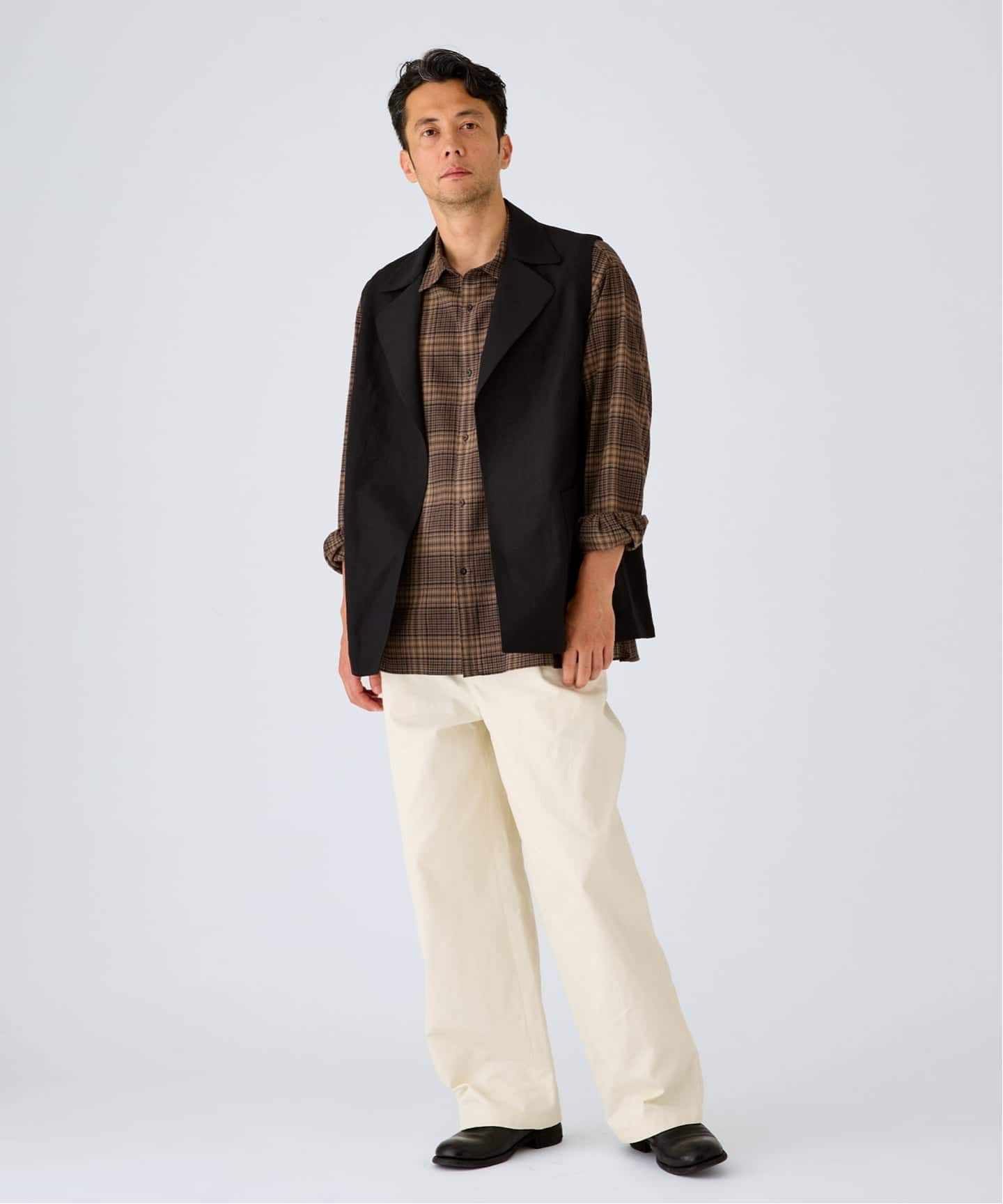 WOOL TAILORED ベスト（ウールリネン）（ベスト）｜EDIFICE