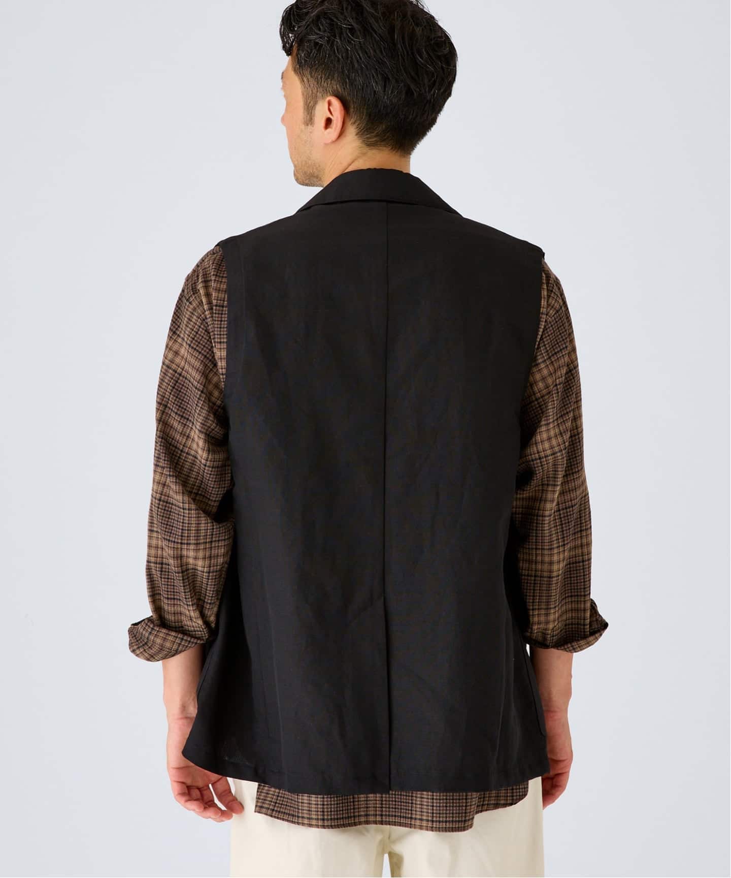 WOOL TAILORED ベスト（ウールリネン）（ベスト）｜EDIFICE