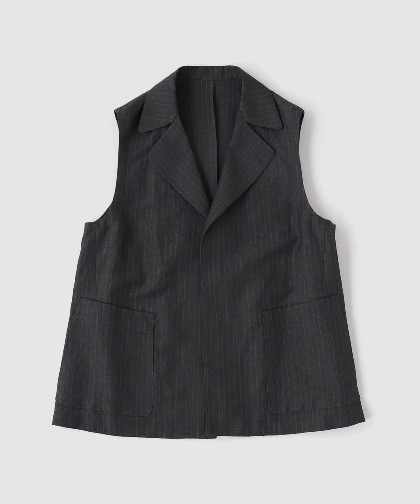 WOOL TAILORED ベスト（ウールリネン）（ベスト）｜EDIFICE