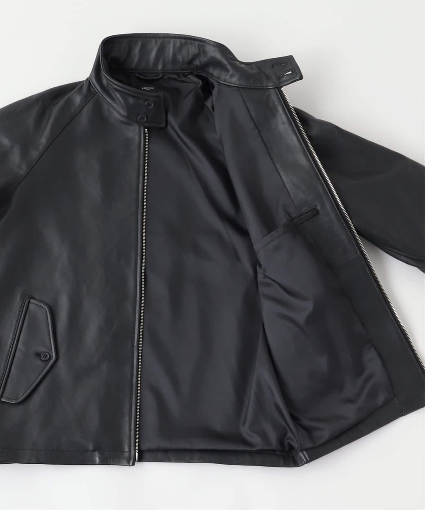 ラム レザー ドライビング ブルゾン（レザージャケット）｜EDIFICE