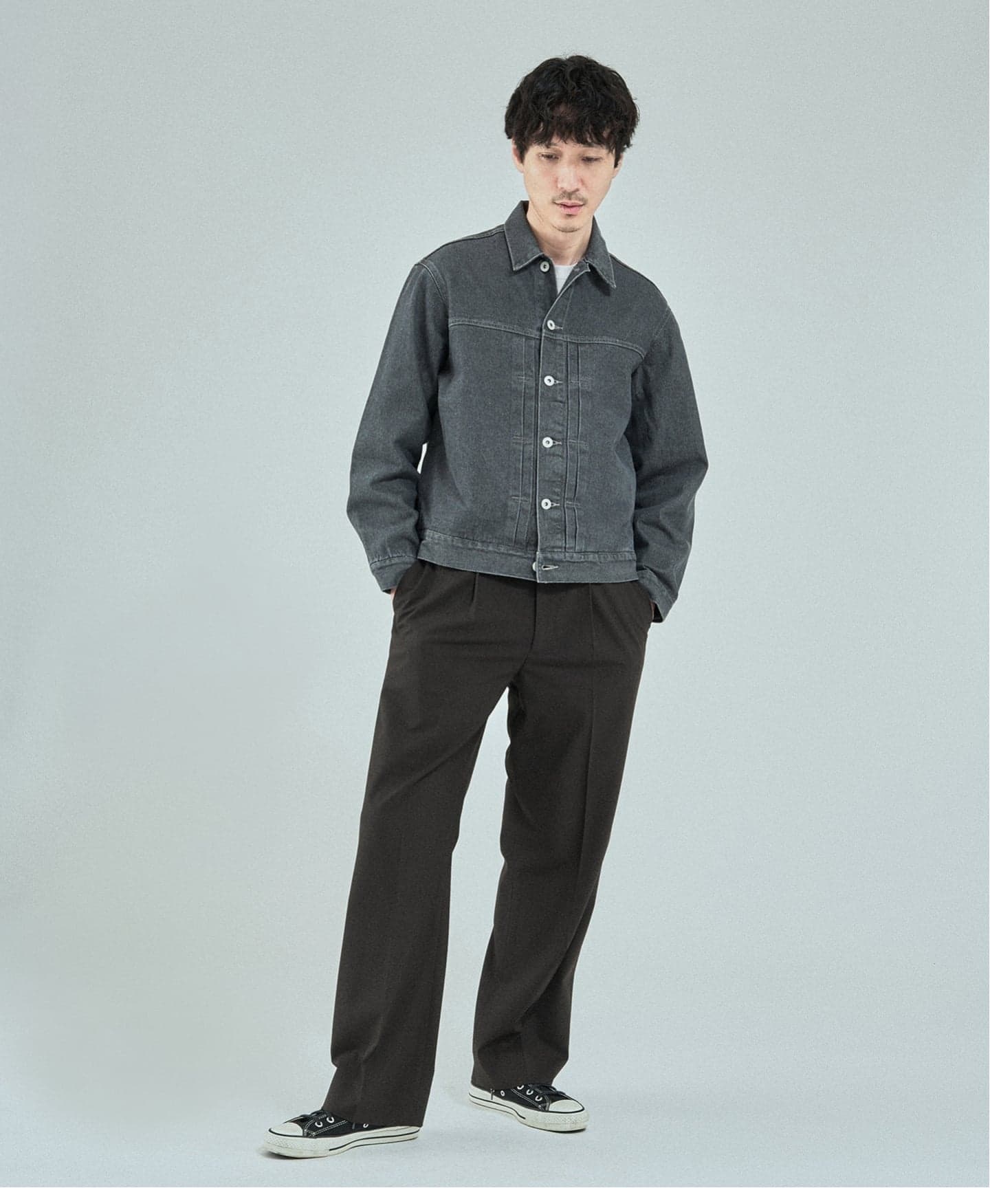 【EDIFICE】DENIM トラッカージャケット COLOR DENIM トラッカージャケット（デニムジャケット）｜EDIFICE