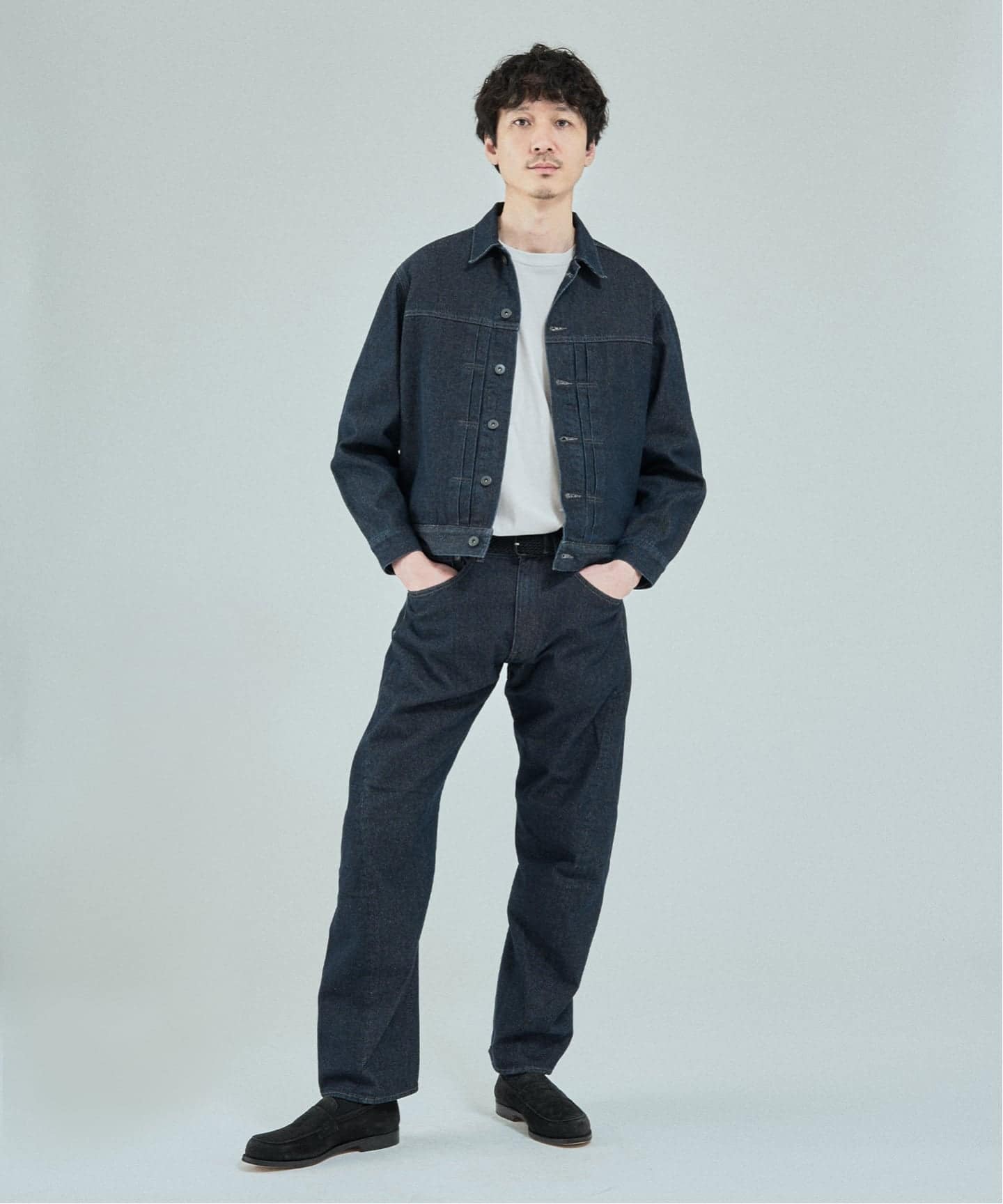 【EDIFICE】DENIM トラッカージャケット COLOR DENIM トラッカージャケット（デニムジャケット）｜EDIFICE