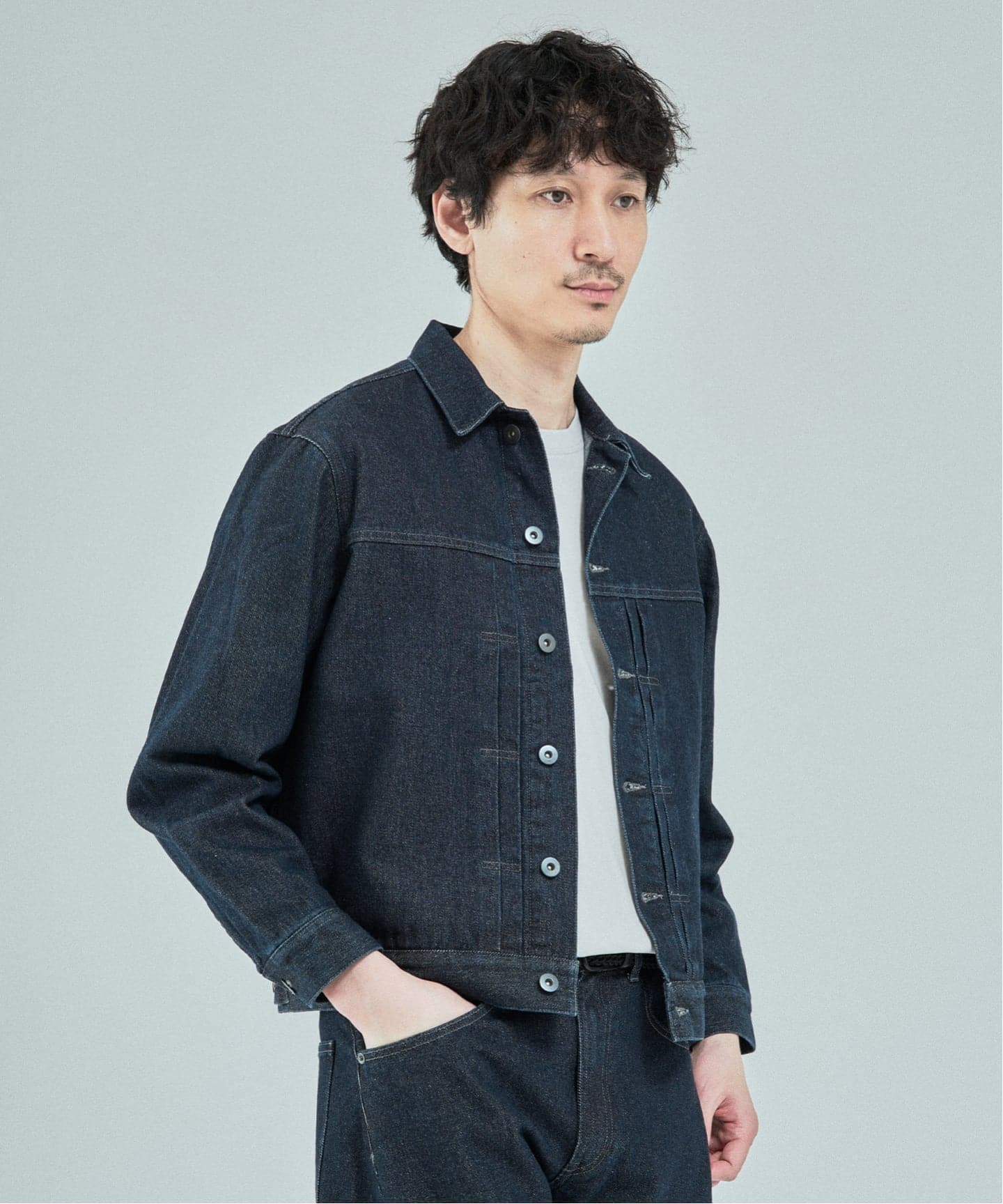 COLOR DENIM トラッカージャケット（デニムジャケット）｜EDIFICE
