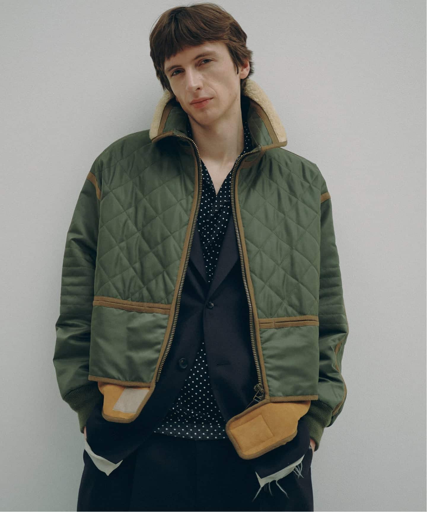 【美品】カイ DESCENTE GOLF /中綿ジャケット キルティング 予約》Hedie.+ Nylon Quilting BZ（中綿・キルティング）｜EDIFICE