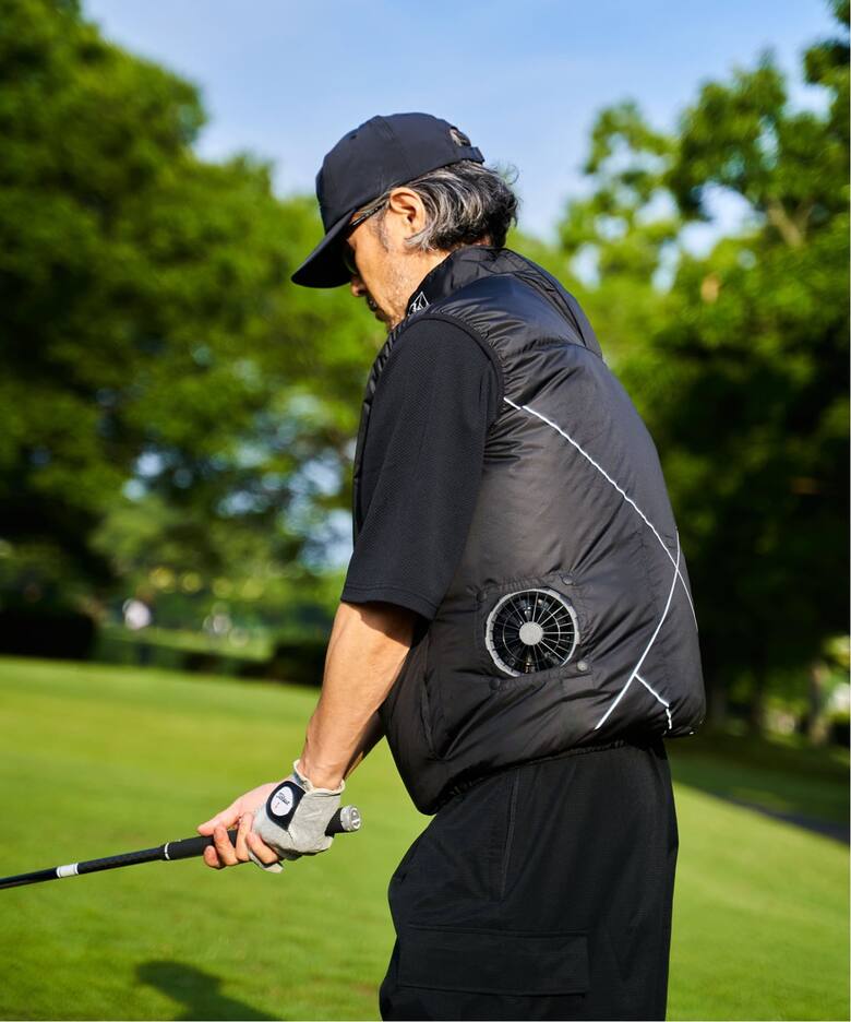 TANGRAM × EDIFICE GOLF（タングラム×エディフィスゴルフ）FAN VEST 