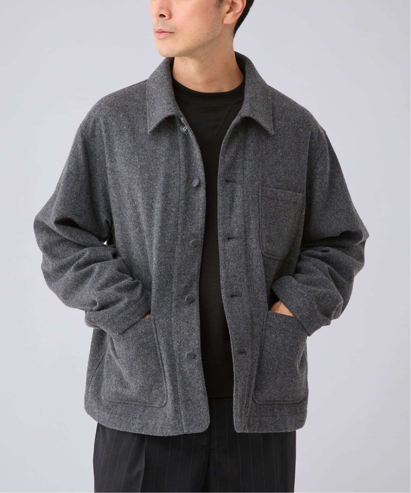 予約》ライトツイード カバーオール（カバーオール）｜EDIFICE