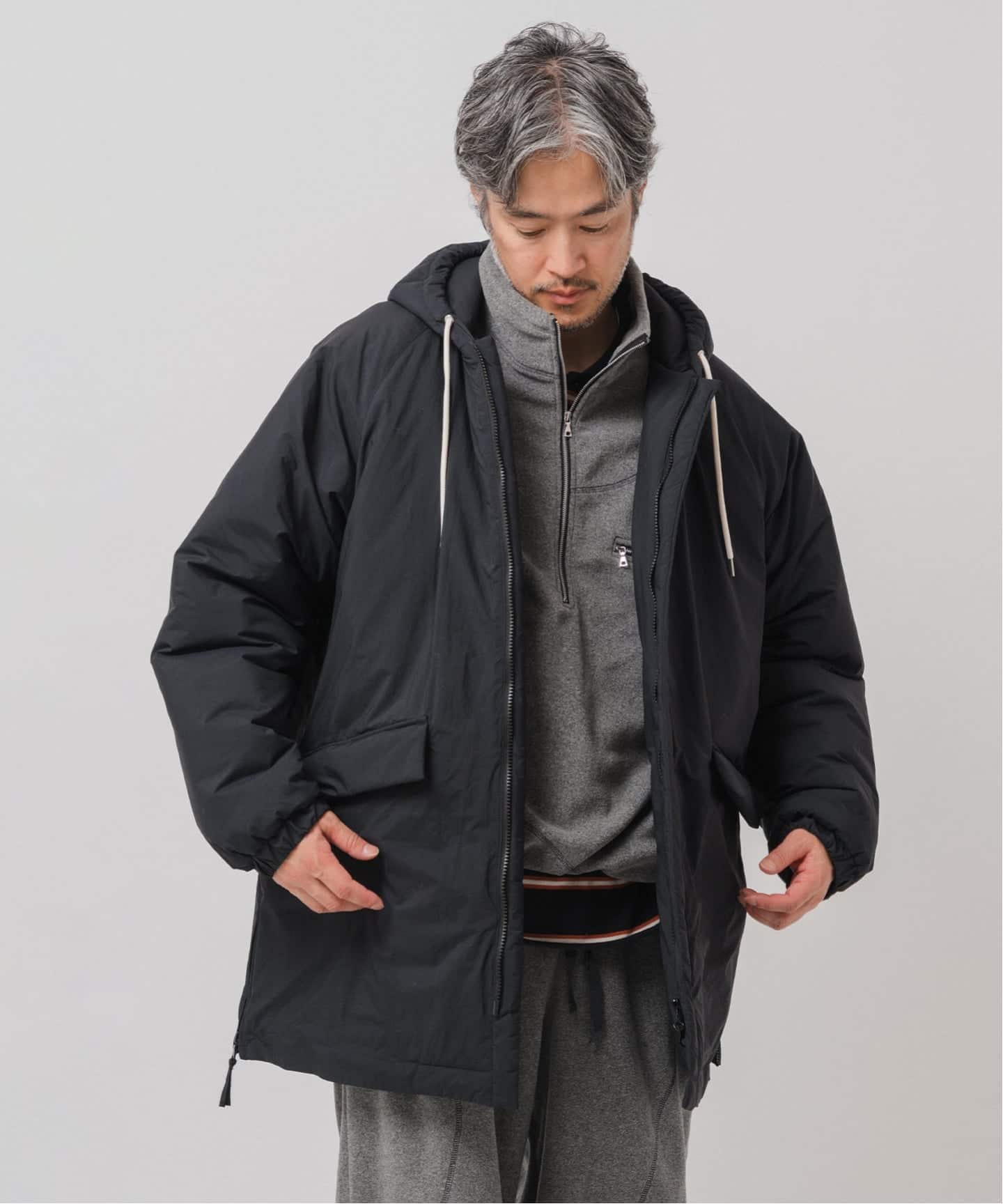 予約》E.PADDET フードブルゾン（ダウンジャケット）｜EDIFICE