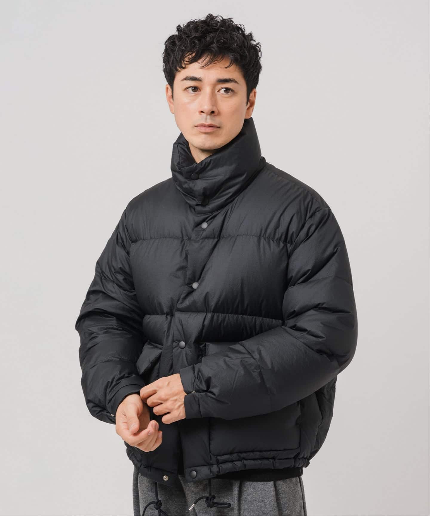 極美品 EDIFICE ダウンジャケット ジップアップ ダウン80% M Yahoo