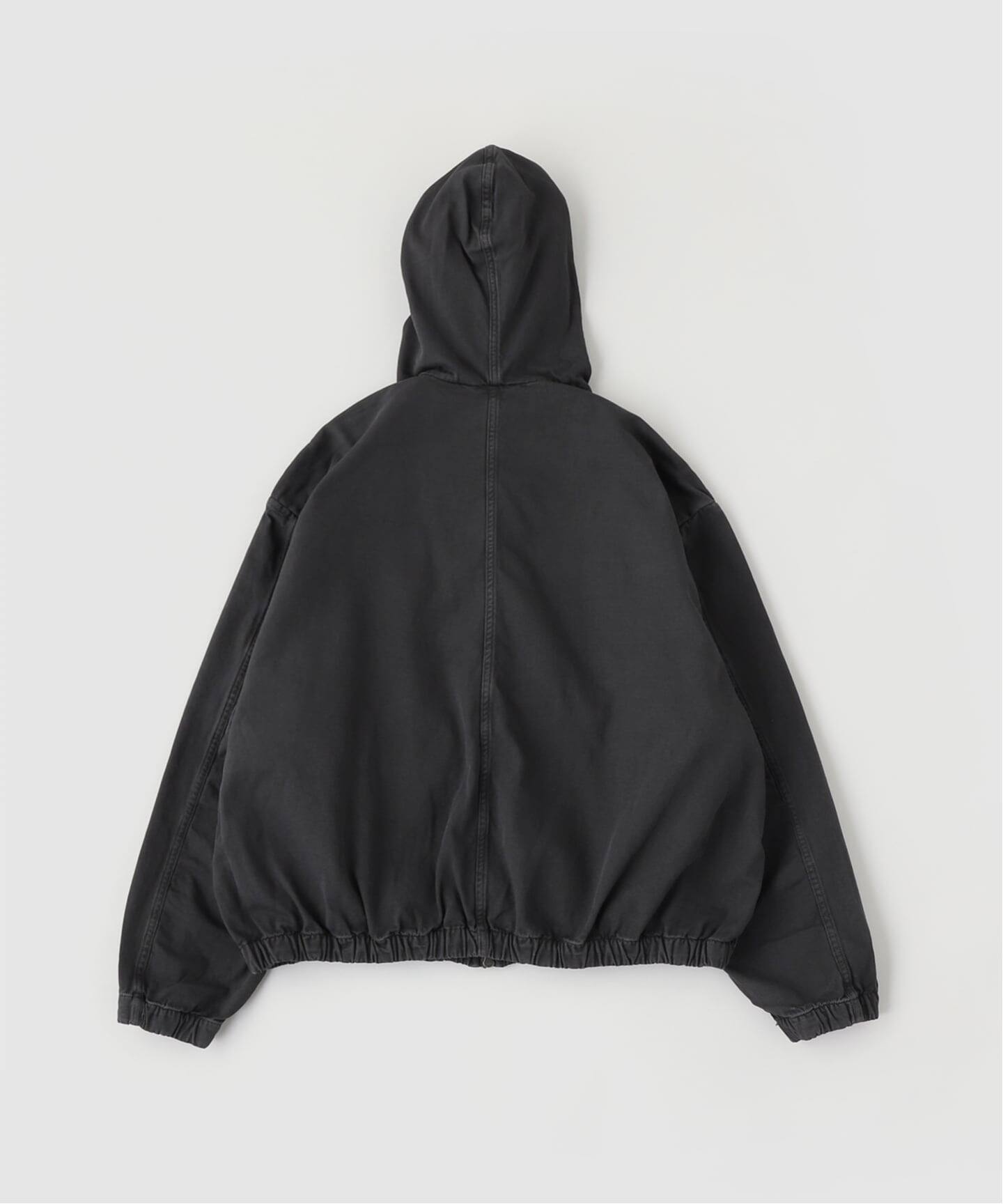 G.C.G（ガブリエラコールガーメンツ）THIN CANVAS HOODED ZIPPER