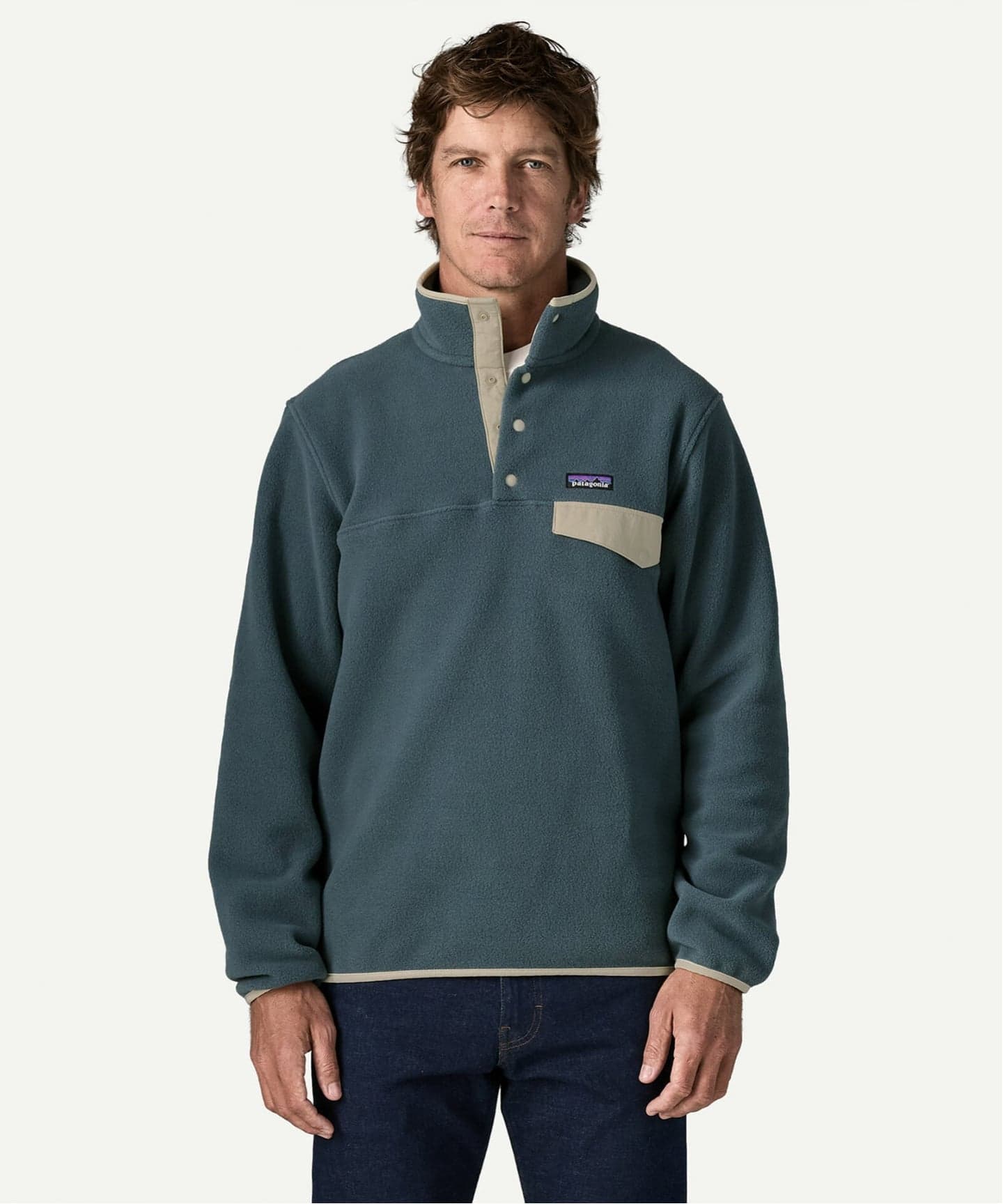 予約》Patagonia(パタゴニア) M's LW Synch Snap-T P/O 25551（ボア