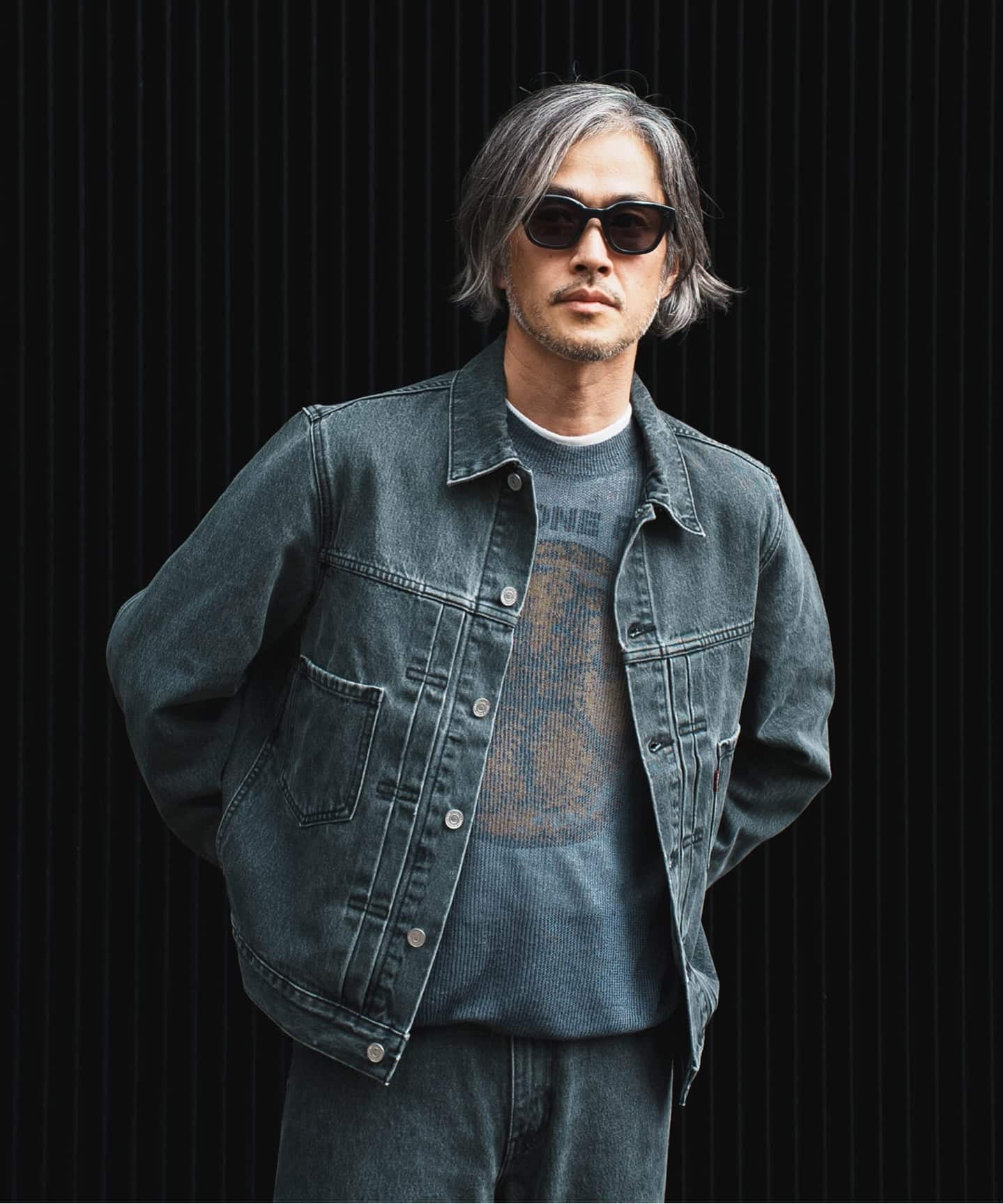 Levi's(リーバイス) 別注 2nd Type トラッカー ジャケット ASH BLACK Levi's(リーバイス) 別注 2nd Type トラッカー ジャケット ASH BLACK
