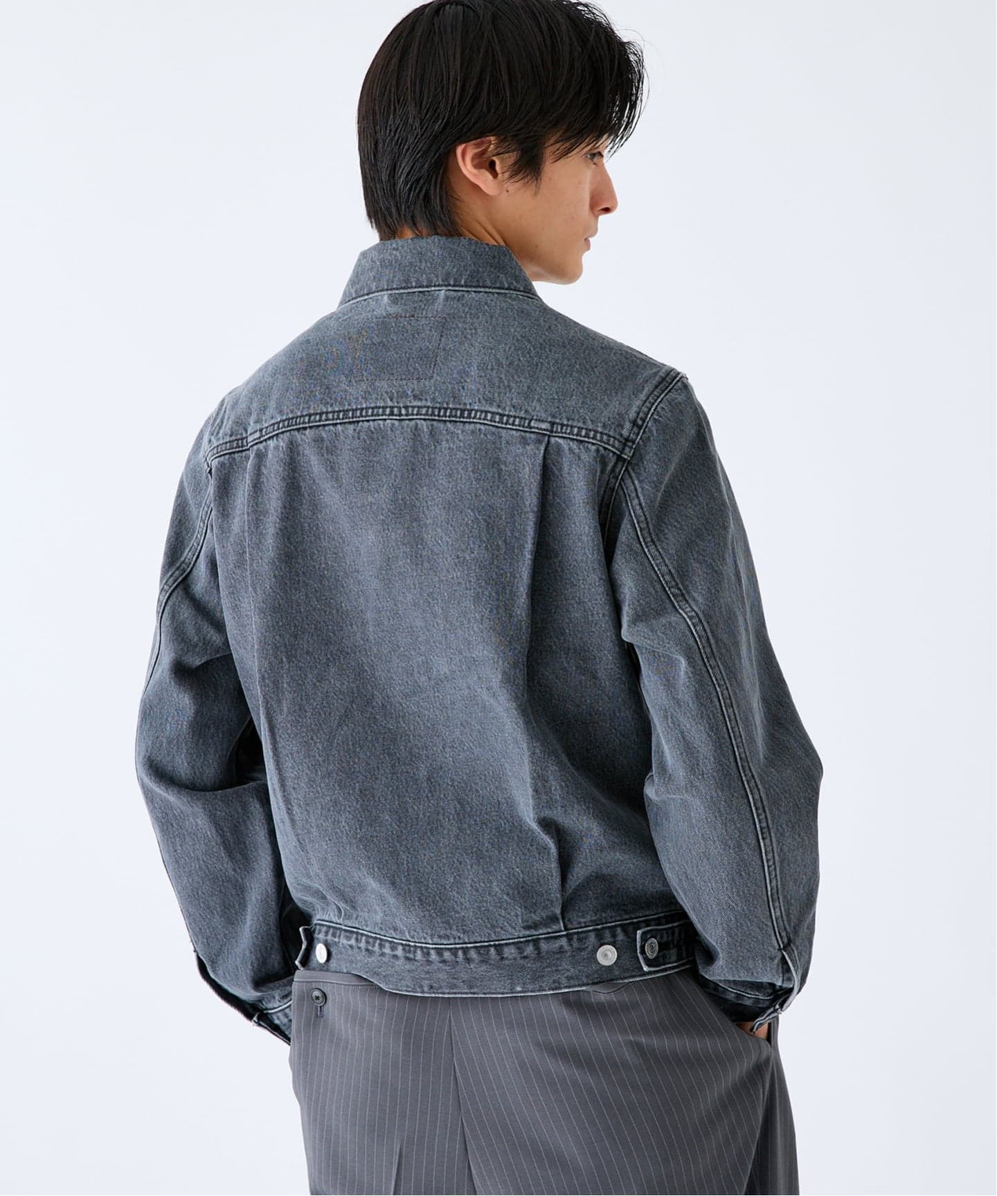 Levi's(リーバイス) 別注 2nd Type トラッカー ジャケット ASH BLACK