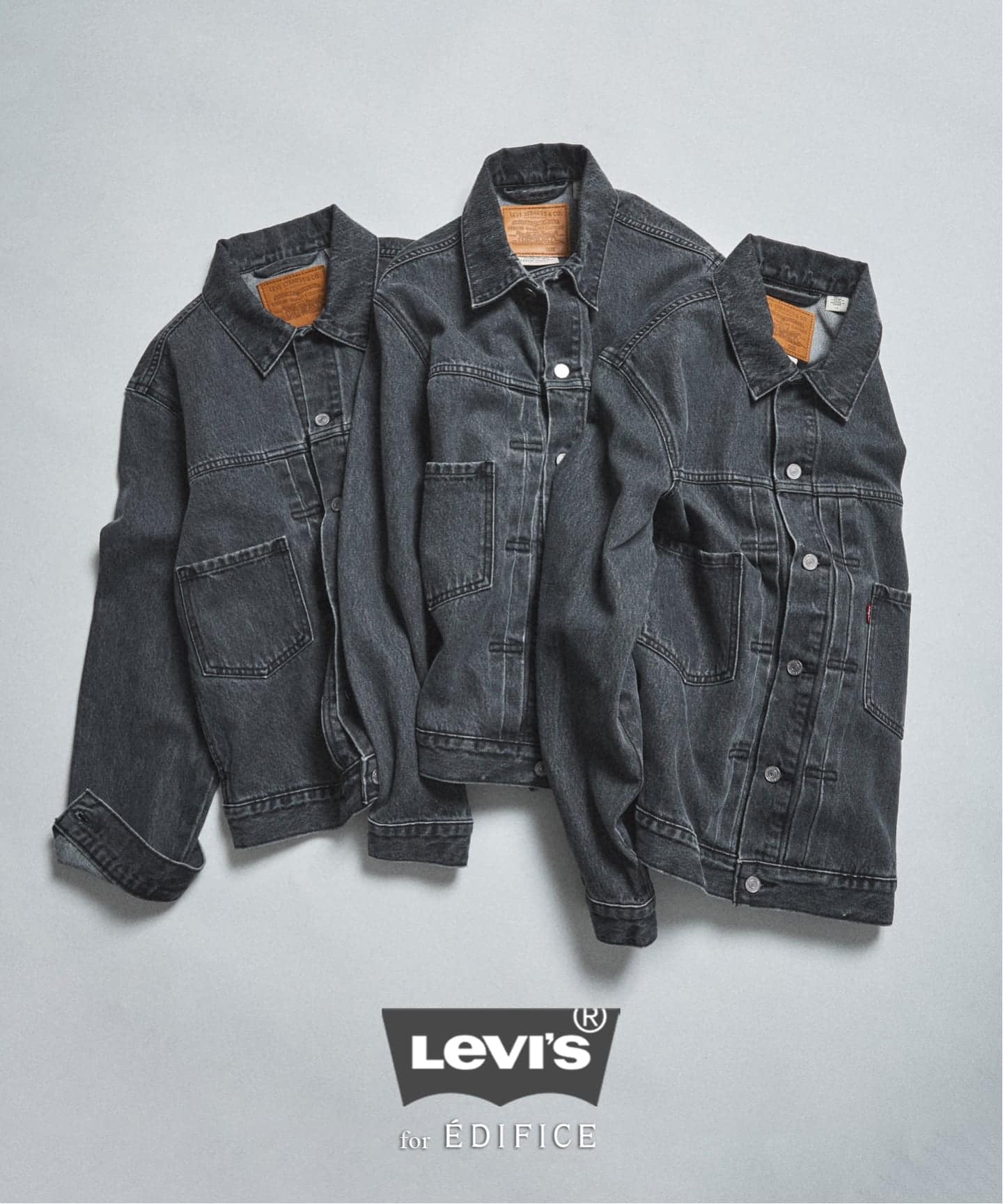Levi's(リーバイス) 別注 2nd Type トラッカー ジャケット ASH BLACK