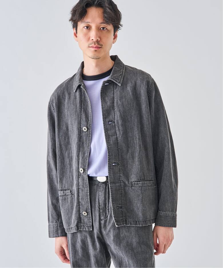 SEYA.(セヤ) 別注 DOCK JACKET LINEN DENIM（デニムジャケット 
