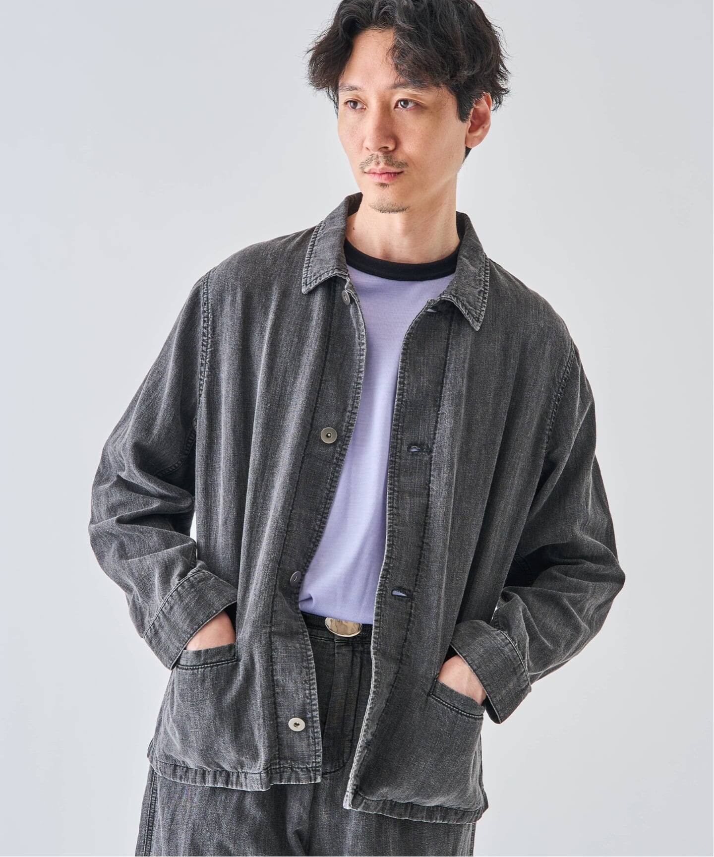 SEYA.(セヤ) 別注 DOCK JACKET LINEN DENIM（デニムジャケット