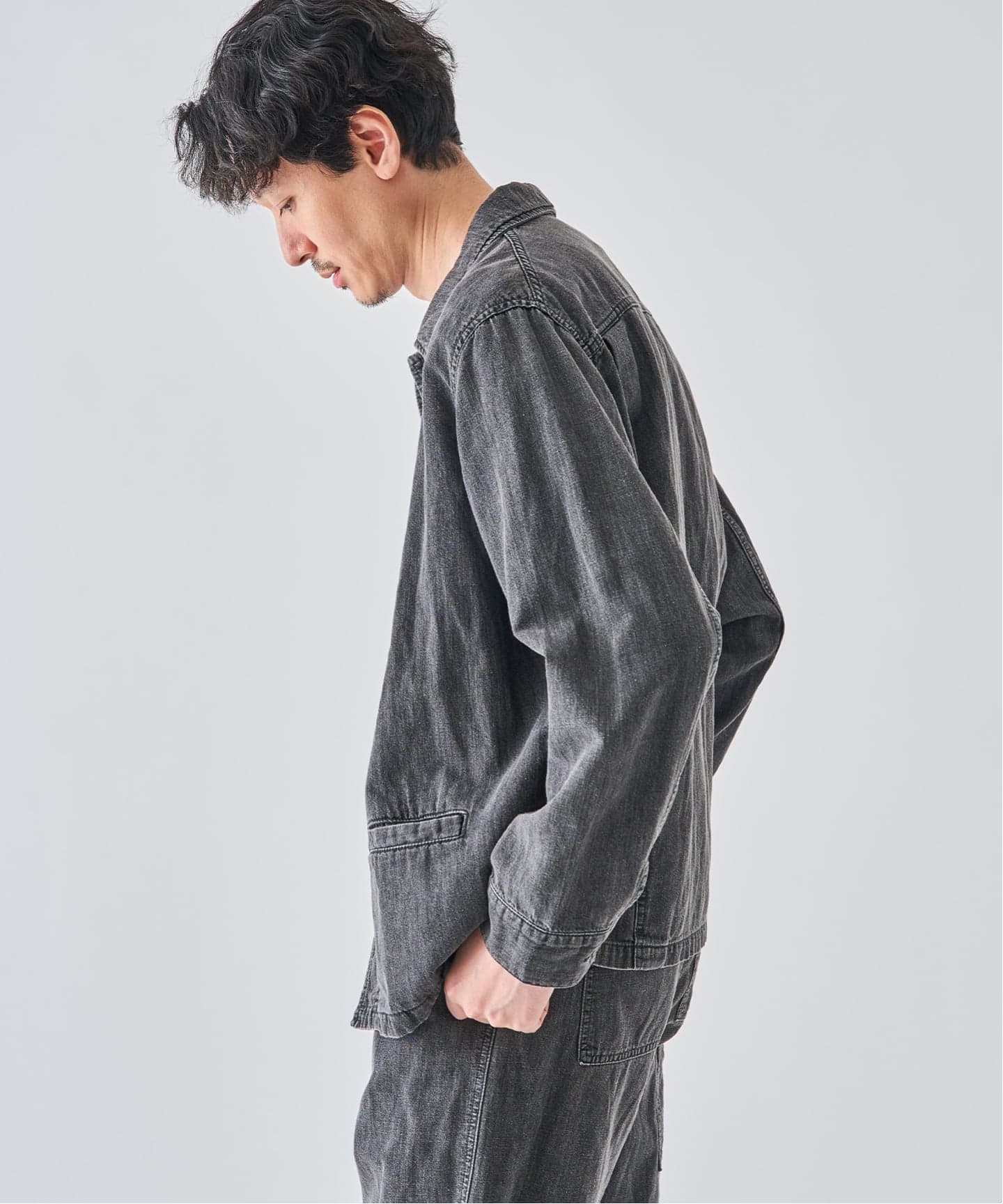 SEYA.(セヤ) 別注 DOCK JACKET LINEN DENIM（デニムジャケット