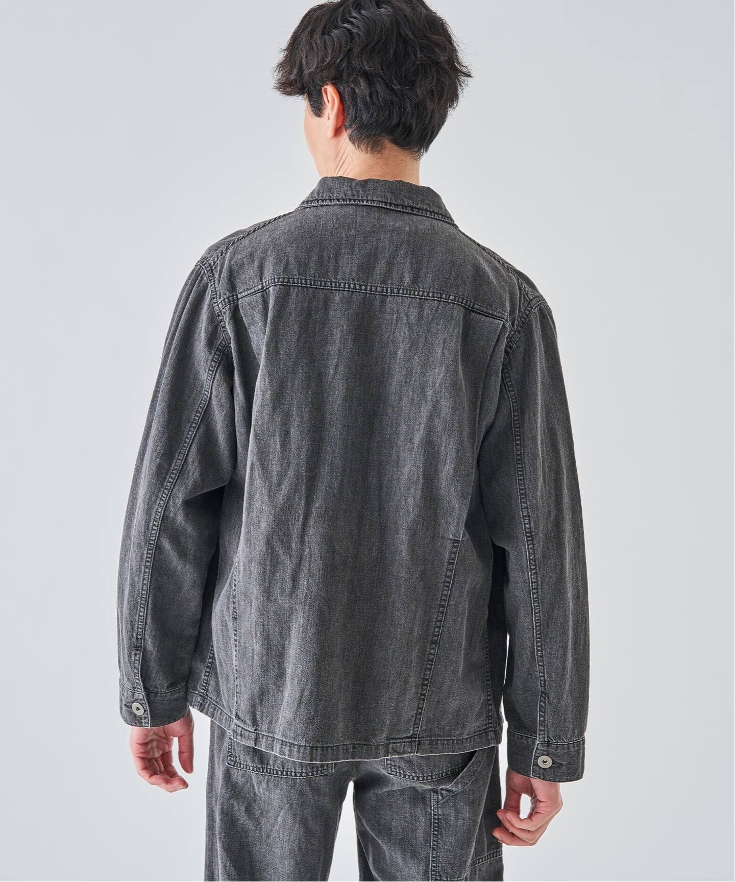 SEYA.(セヤ) 別注 DOCK JACKET LINEN DENIM（デニムジャケット