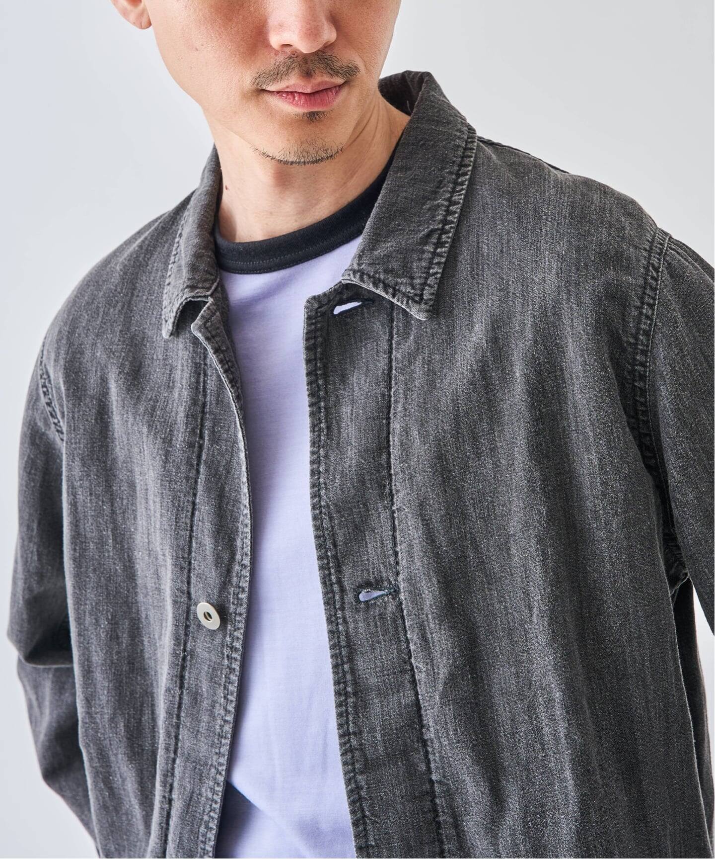SEYA.(セヤ) 別注 DOCK JACKET LINEN DENIM（デニムジャケット
