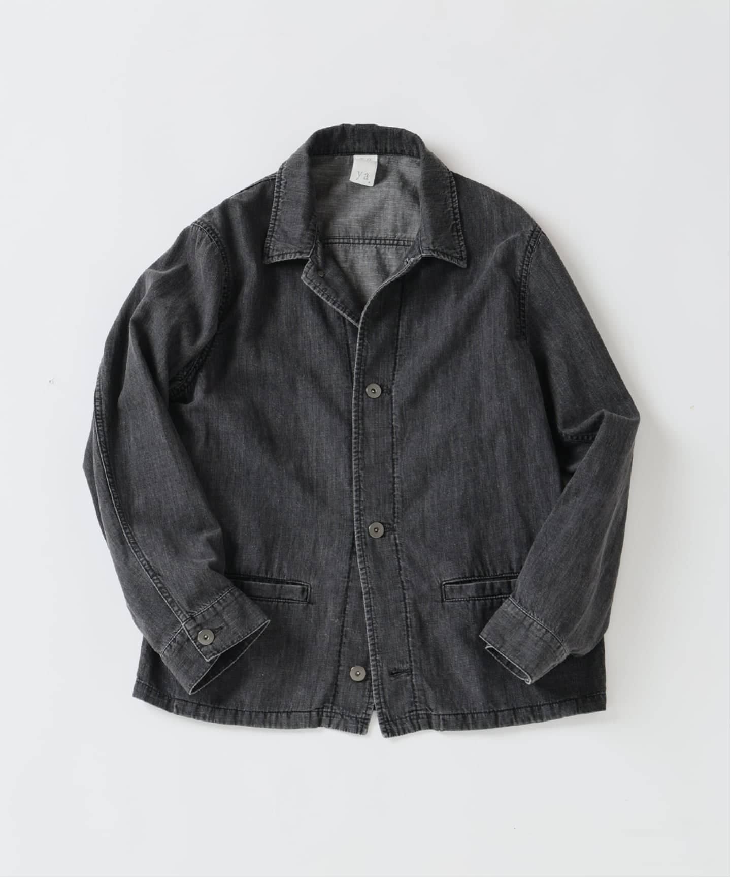 seya.×EDIFICE 別注ジャケット SEYA.(セヤ) 別注 DOCK JACKET LINEN DENIM（デニムジャケット