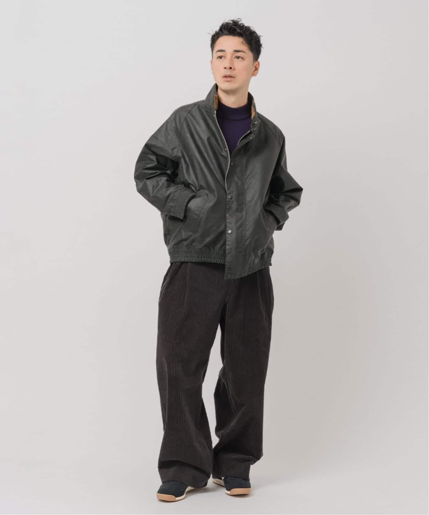 再入荷》Barbour(バブアー)Blouson Transport/トランスポート Wax