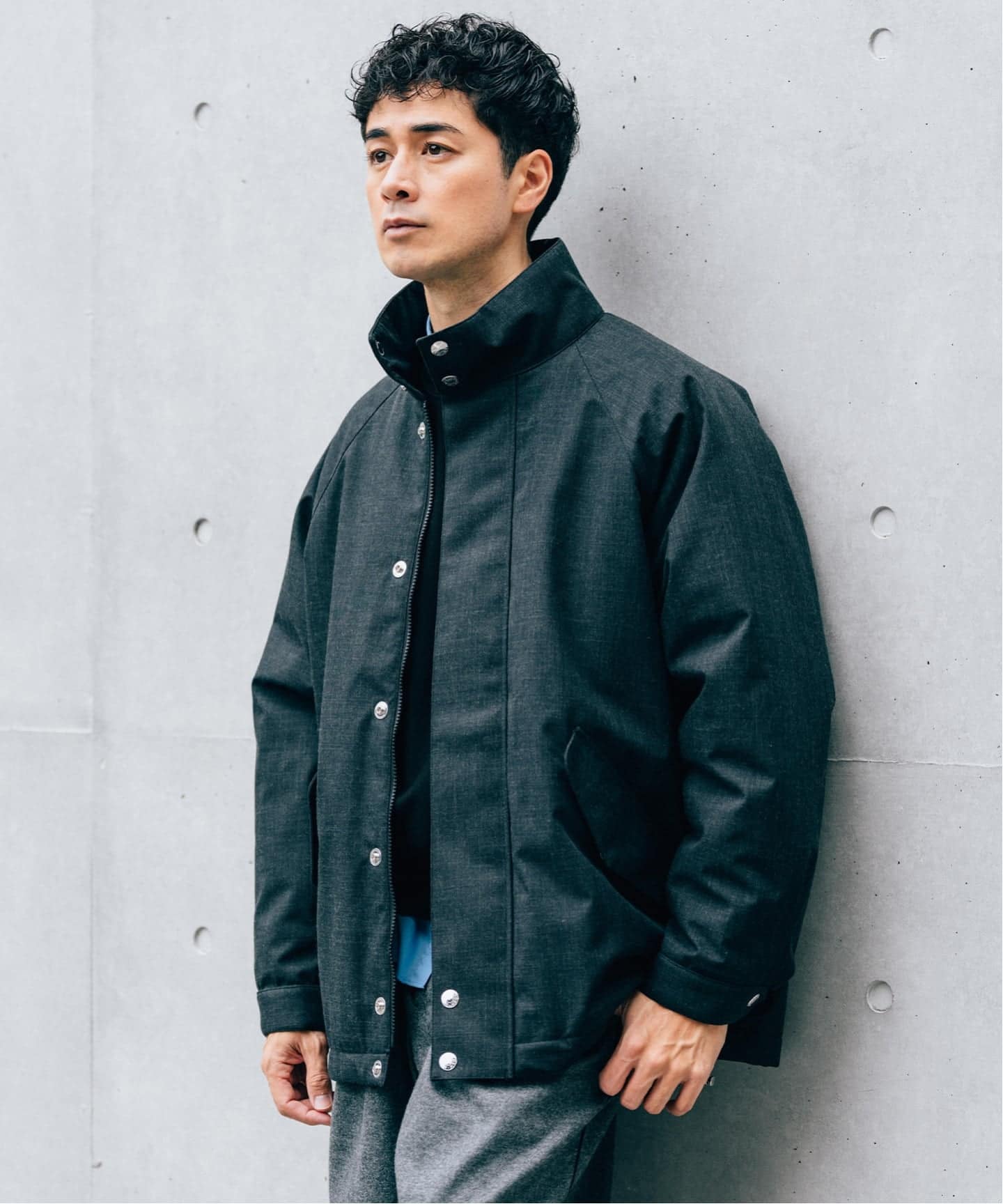 再入荷》MACKINTOSH(マッキントッシュ) 別注スカイスタンドカラー