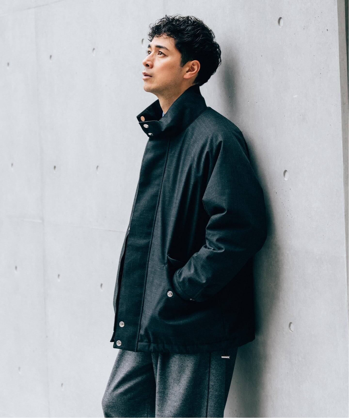 再入荷》MACKINTOSH(マッキントッシュ) 別注スカイスタンドカラー