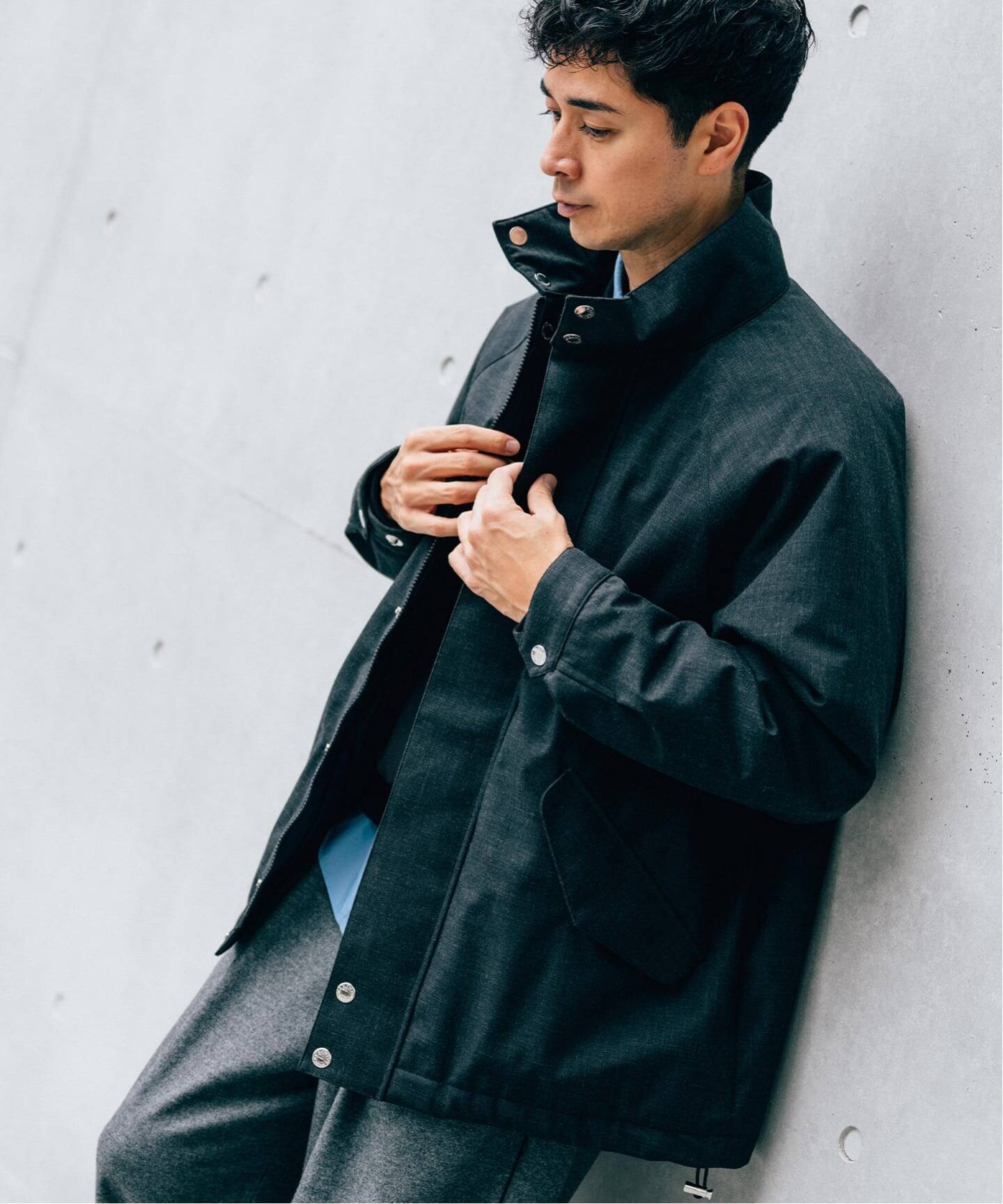 再入荷》MACKINTOSH(マッキントッシュ) 別注スカイスタンドカラー