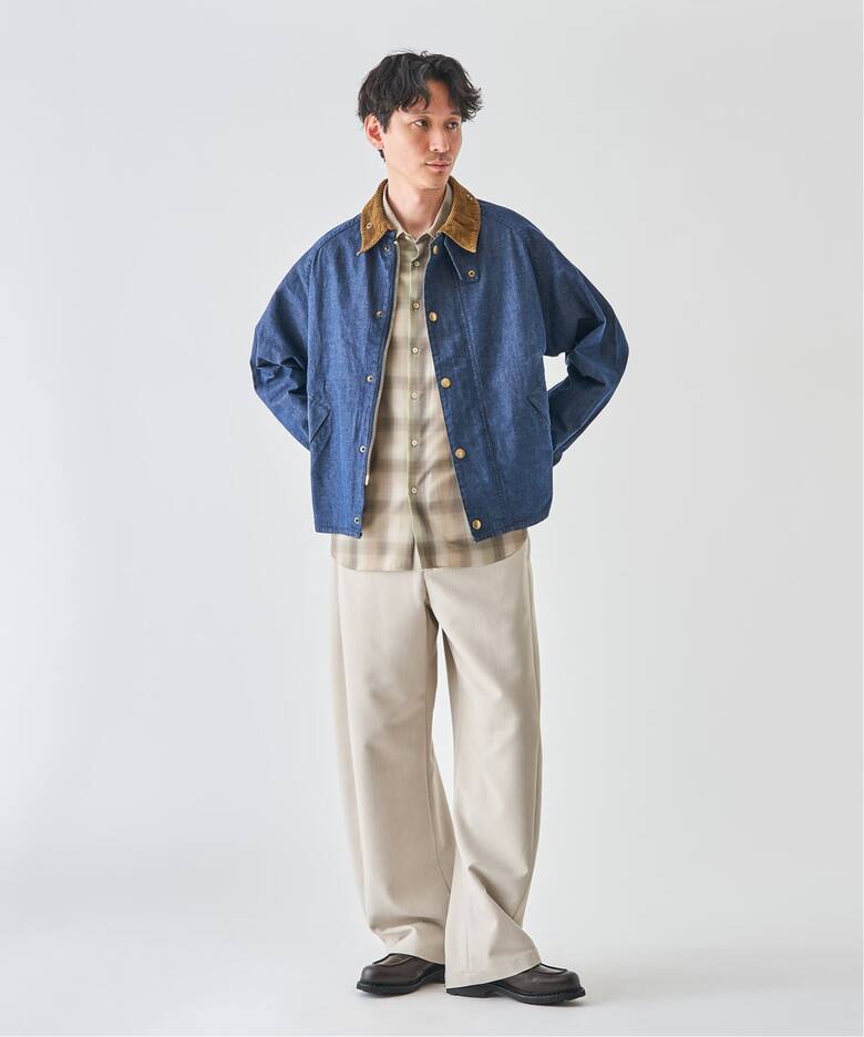 Barbour (バブアー) OS TRANSPORT/トランスポート DENIM CASUAL JACKET 