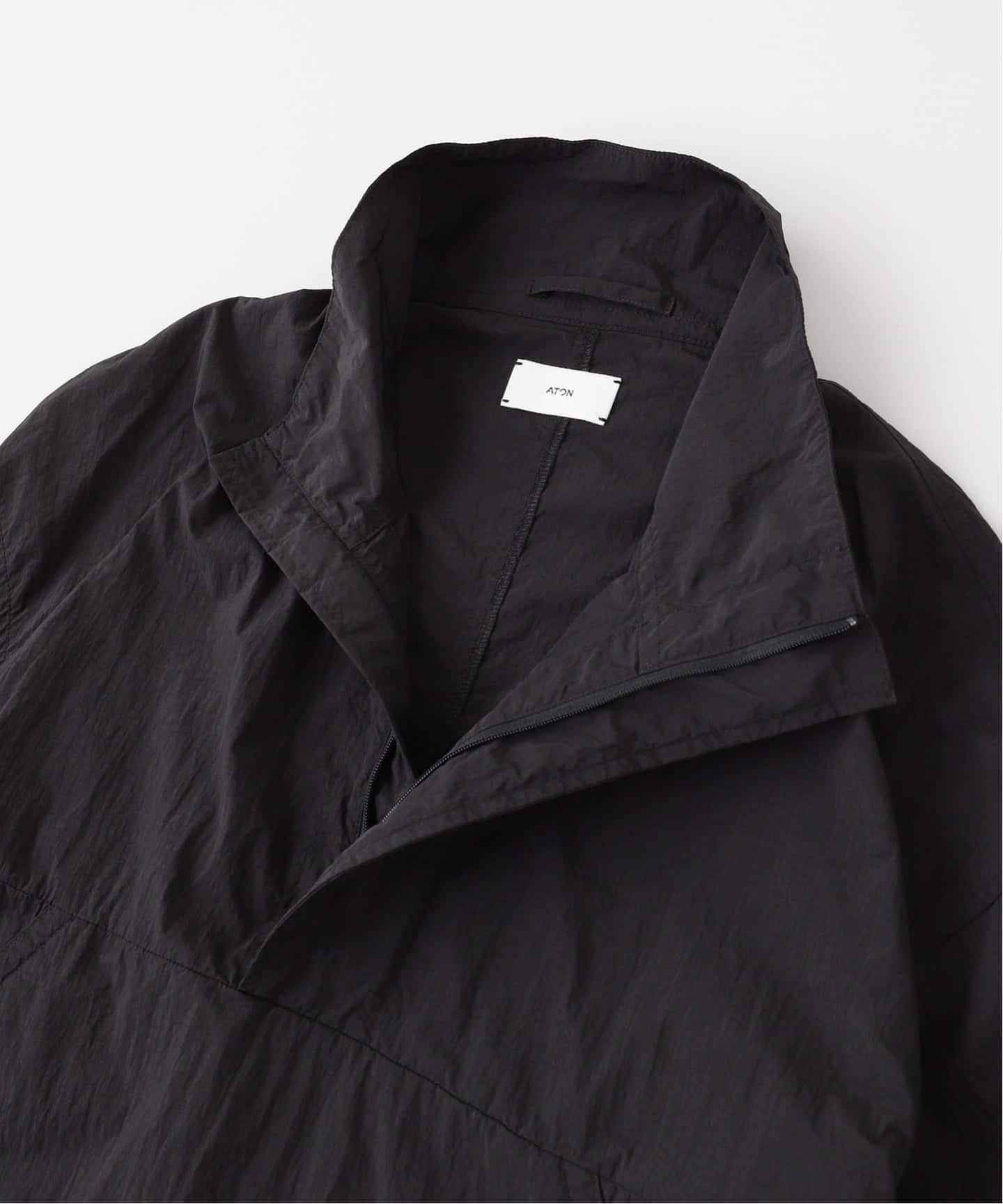ATON（エイトン）HAND DYED NYLON STAND PULLOVER（その他ブルゾン
