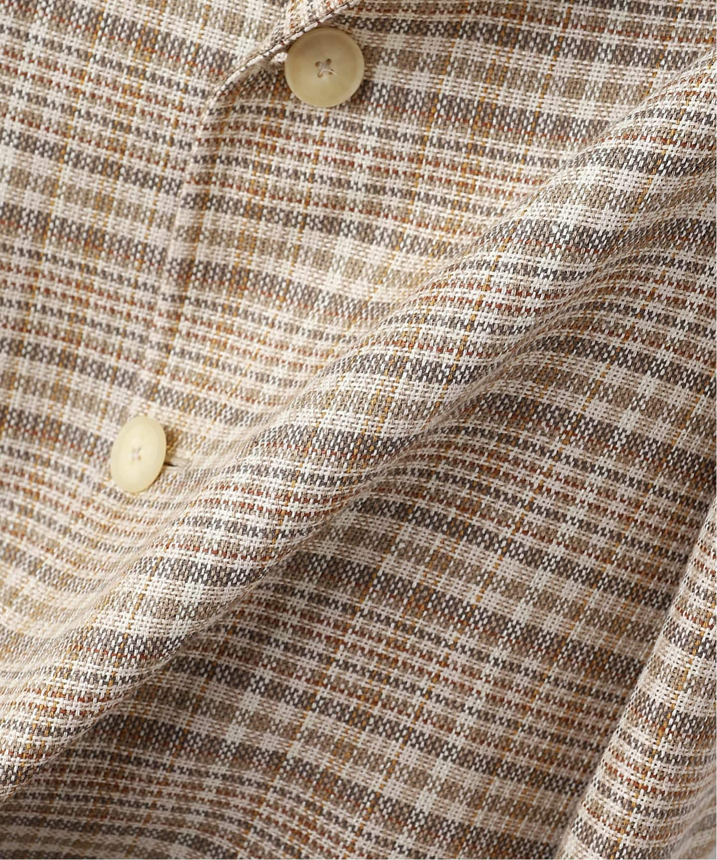 AURALEE (オーラリー) SILK LINEN NEP CHECK JACKET（その他ブルゾン