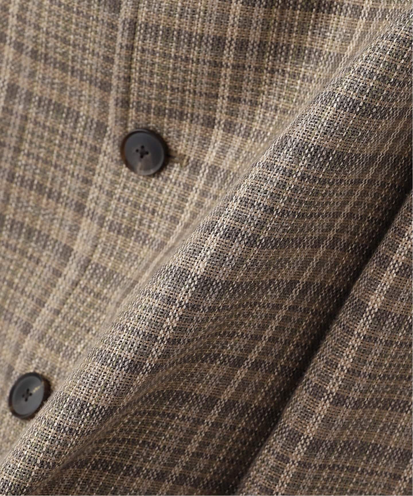 AURALEE (オーラリー) SILK LINEN NEP CHECK JACKET（その他ブルゾン