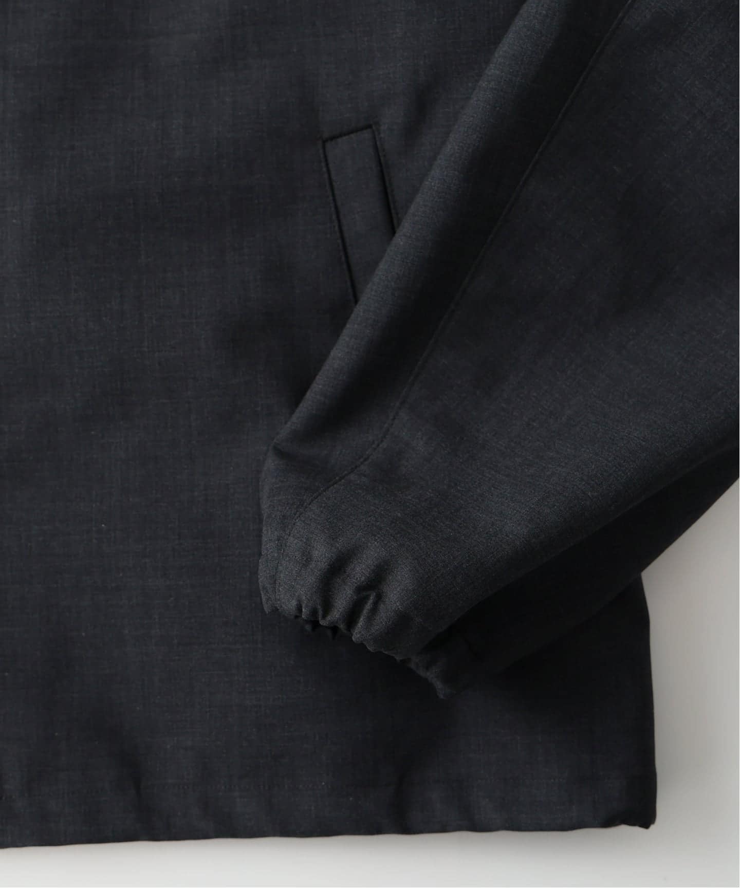 AURALEE (オーラリー) BONDED TROPICAL WOOL ZIP BLOUSON（その他