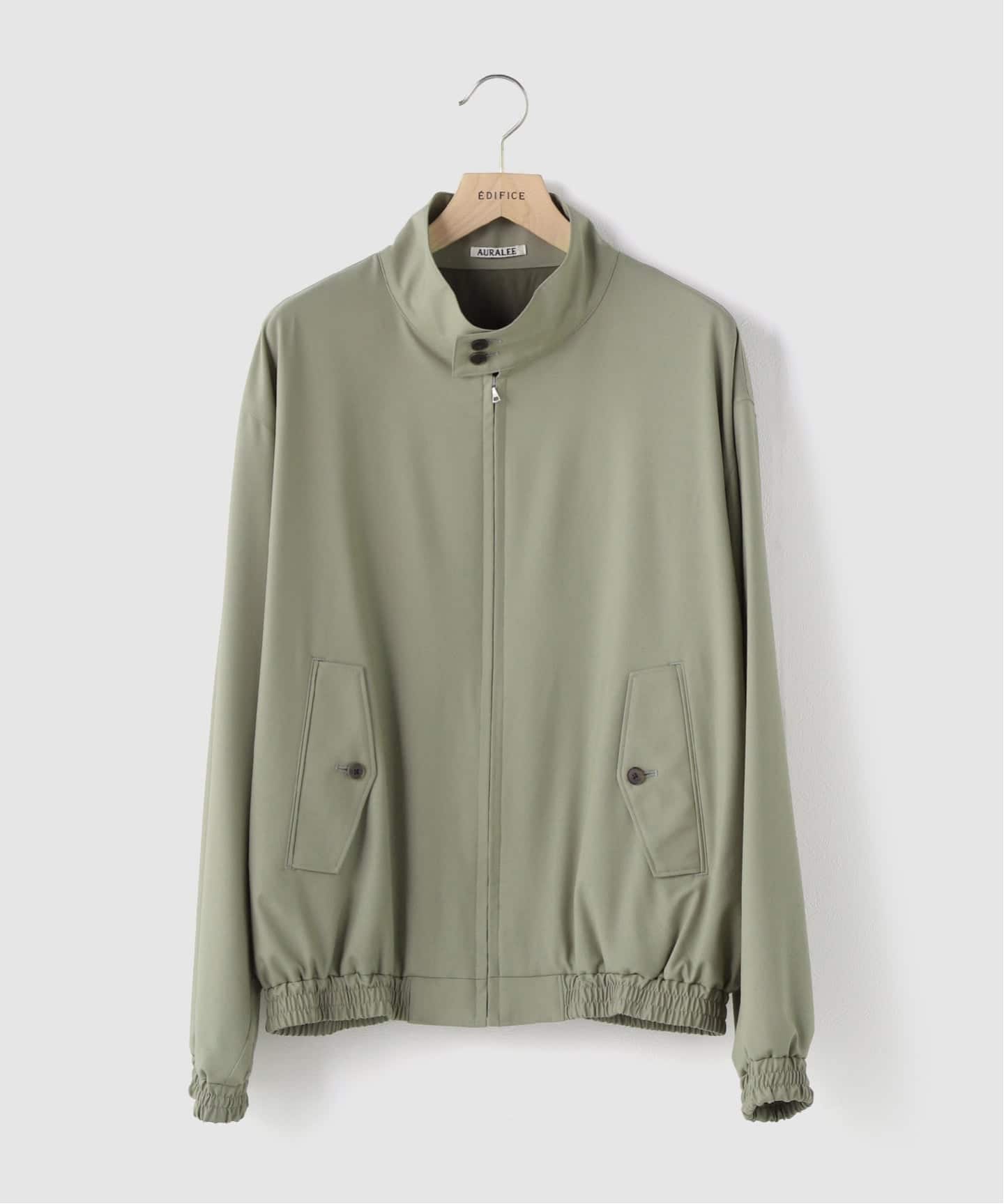 AURALEE (オーラリー) ULTRA FINE TROPICAL WOOL ZIP ブルゾン（その他