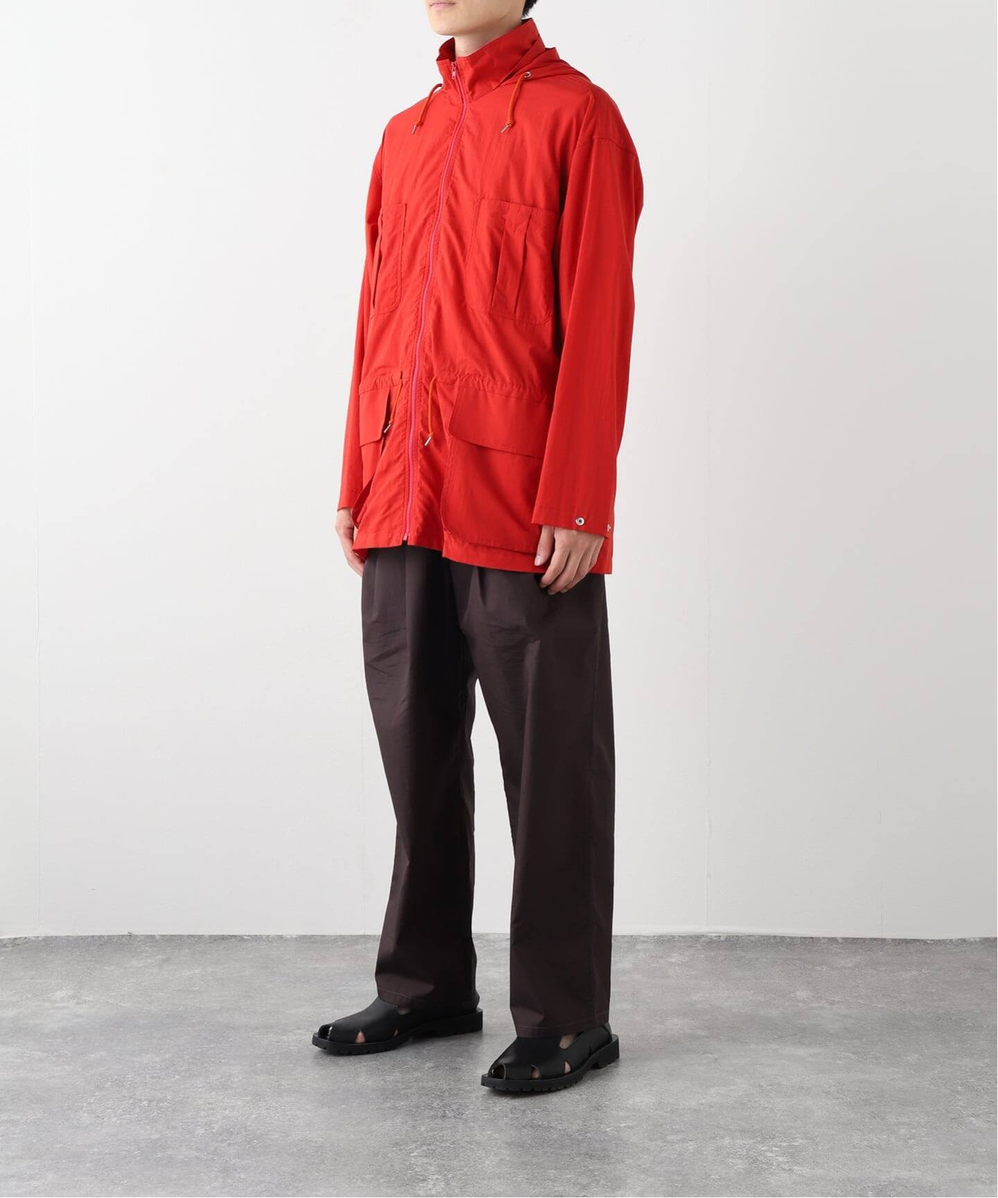 AURALEE オーラリー　フード付きブルゾン AURALEE (オーラリー) SUPER FINE COTTON LAWN HOODED ブルゾン