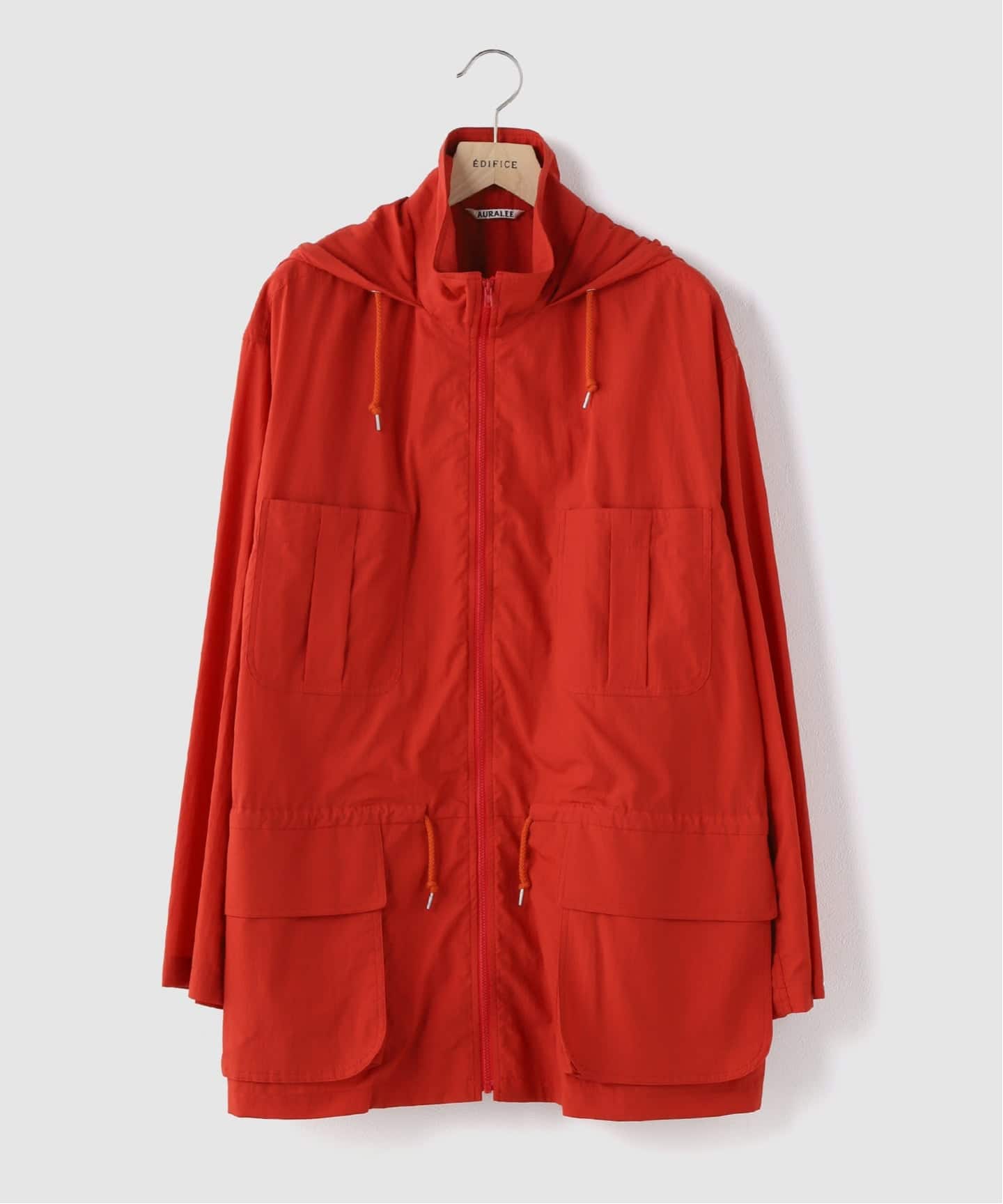 AURALEE (オーラリー) SUPER FINE COTTON LAWN HOODED ブルゾン
