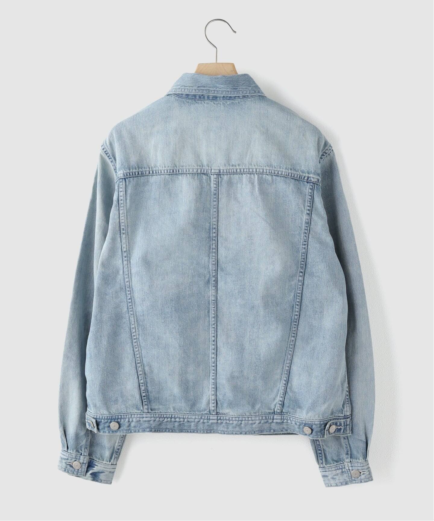 オーラリー　デニムジャケット 4 AURALEE (オーラリー) FADED SELVEDGE LIGHT DENIM BLOUSON（デニム