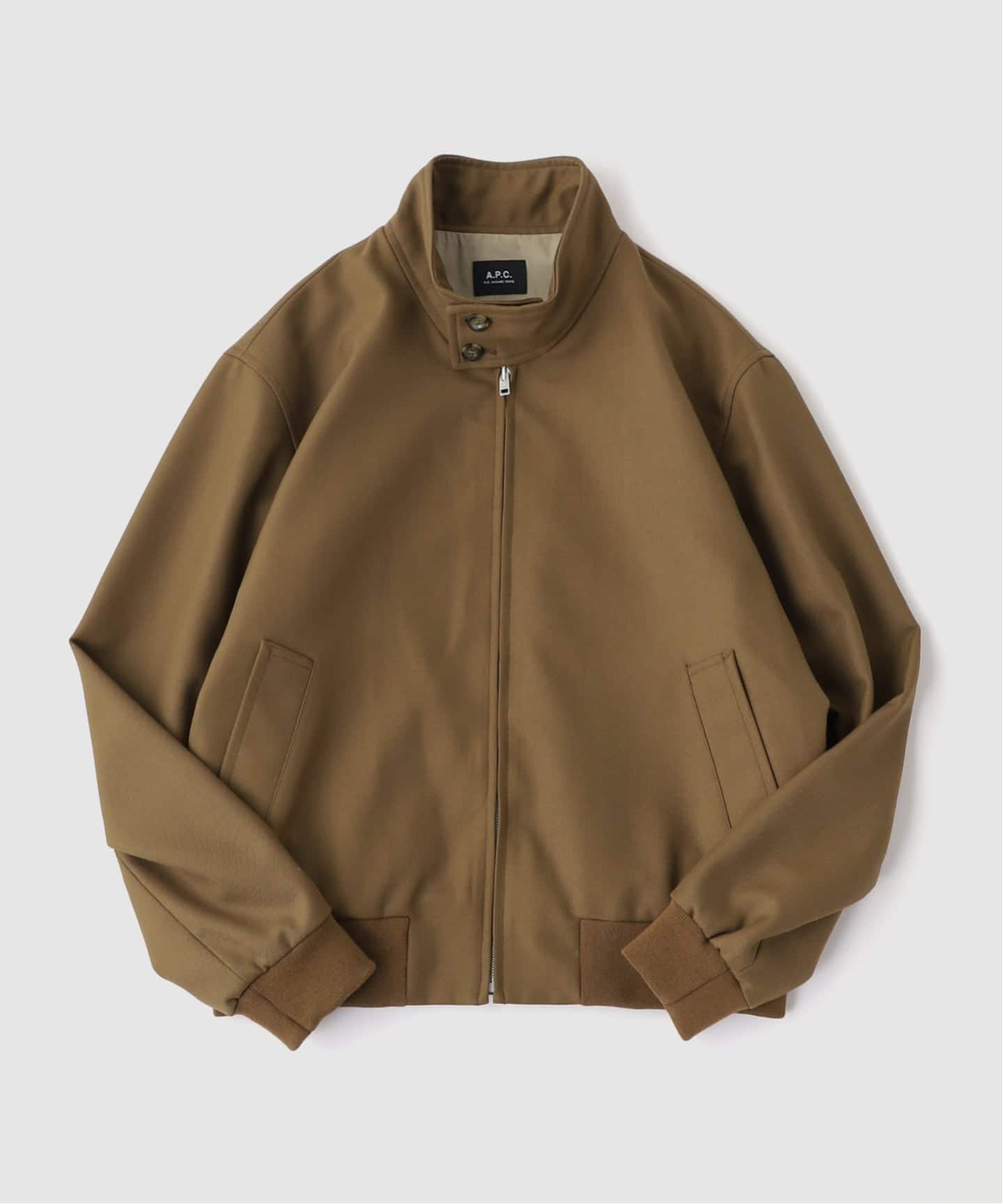 A.P.C. (アー・ペー・セー) BLOUSON ZIPPE- GABARDINE LAINE MEL