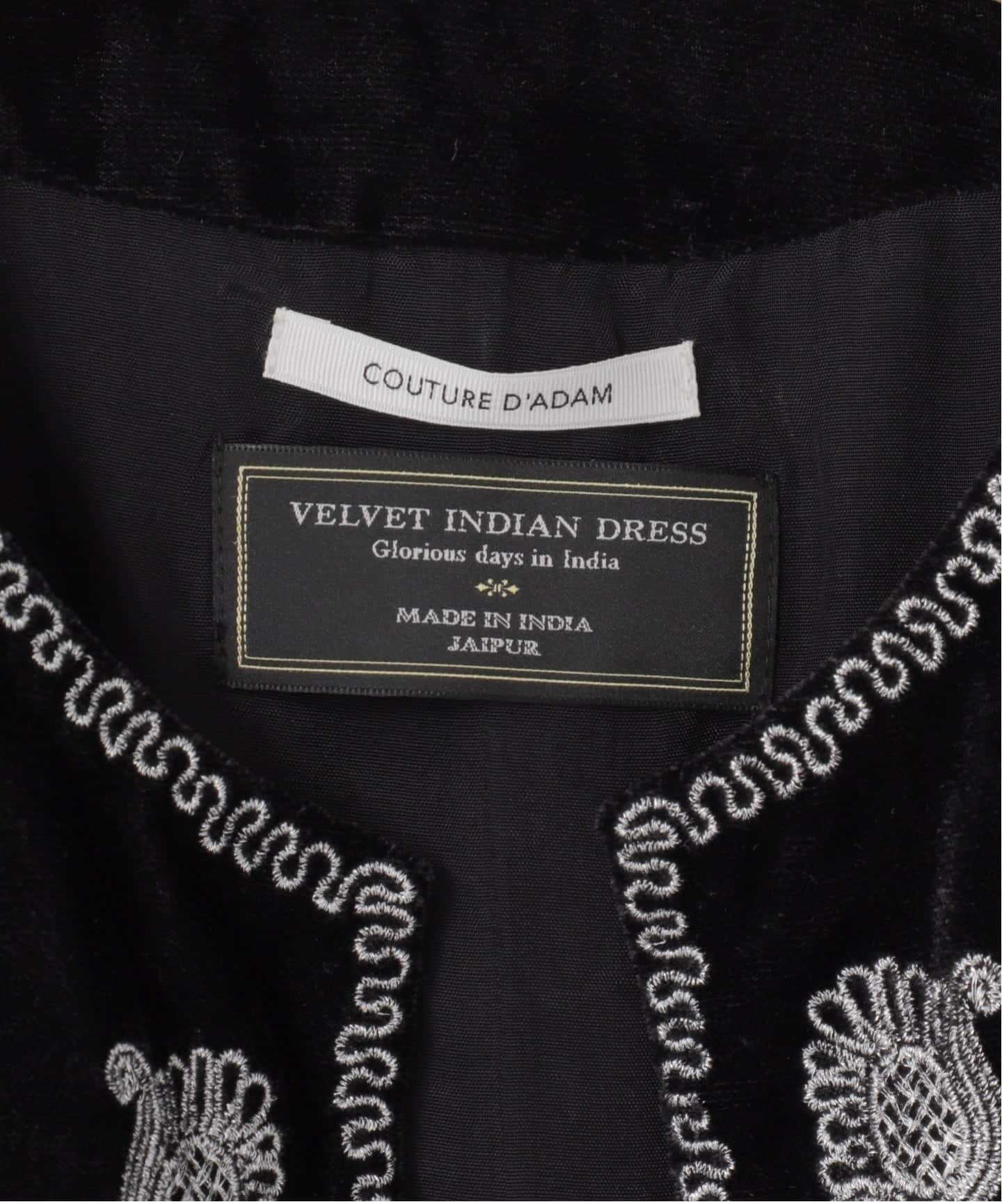 予約》COUTURE D'ADAM (クチュール ド アダム) Velvet Embroidery