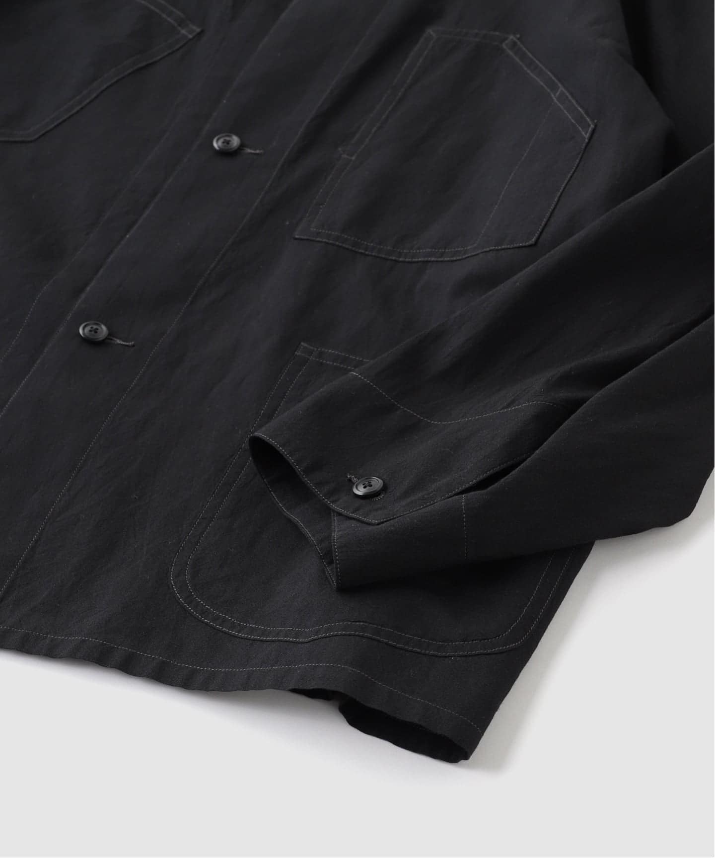 blurhms ROOTSTOCK (ブラームス) Silk-Co Voile Work Jacket（その他