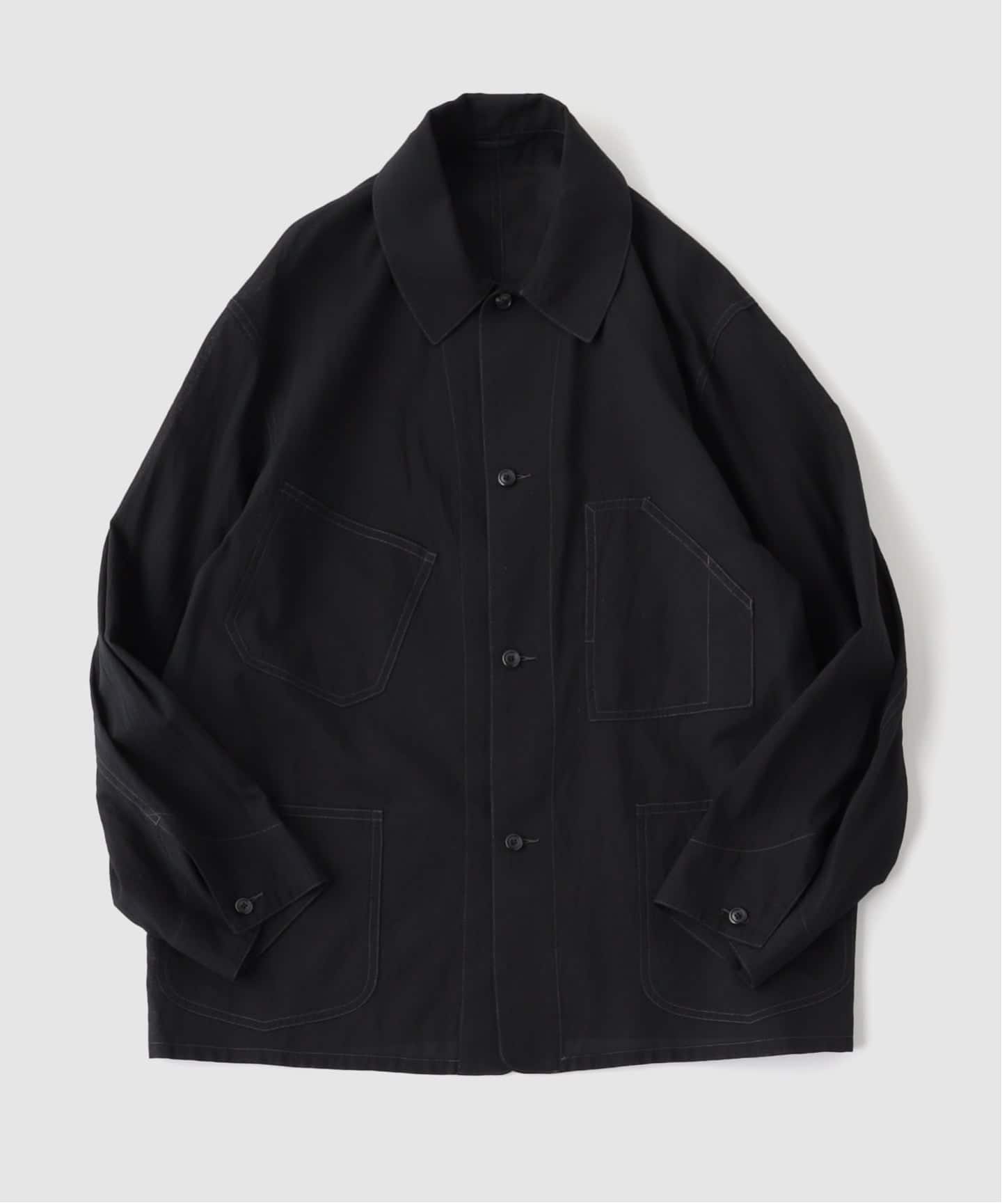 blurhms ROOTSTOCK (ブラームス) Silk-Co Voile Work Jacket（その他