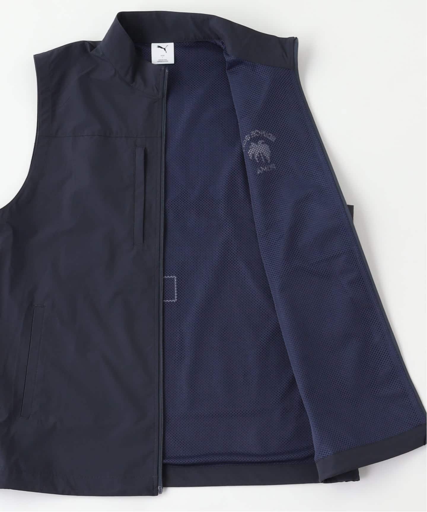 PUMA GOLF x EDIFICE GOLF ウーブンベスト（ベスト）｜EDIFICE