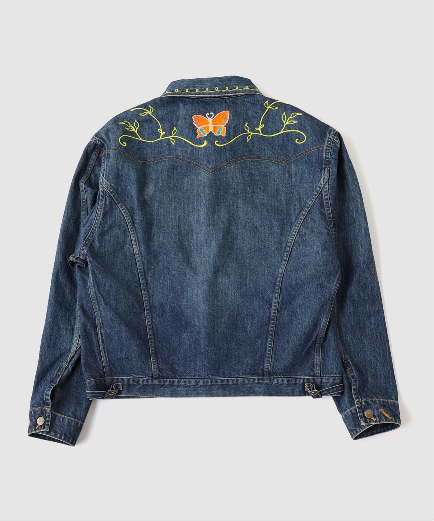 Needles(ニードルズ) Papillon Emb. Jean Jacket - 12oz（デニム
