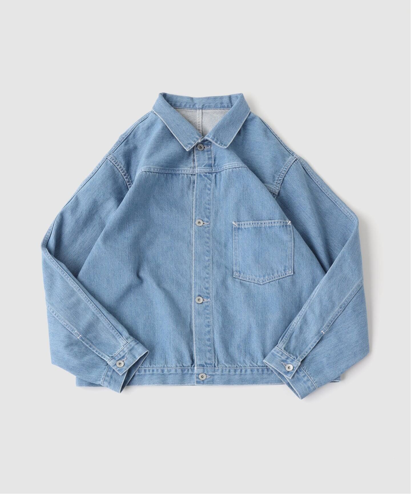 nanamica（ナナミカ）Short Denim Jacket Light Indigo（デニム 